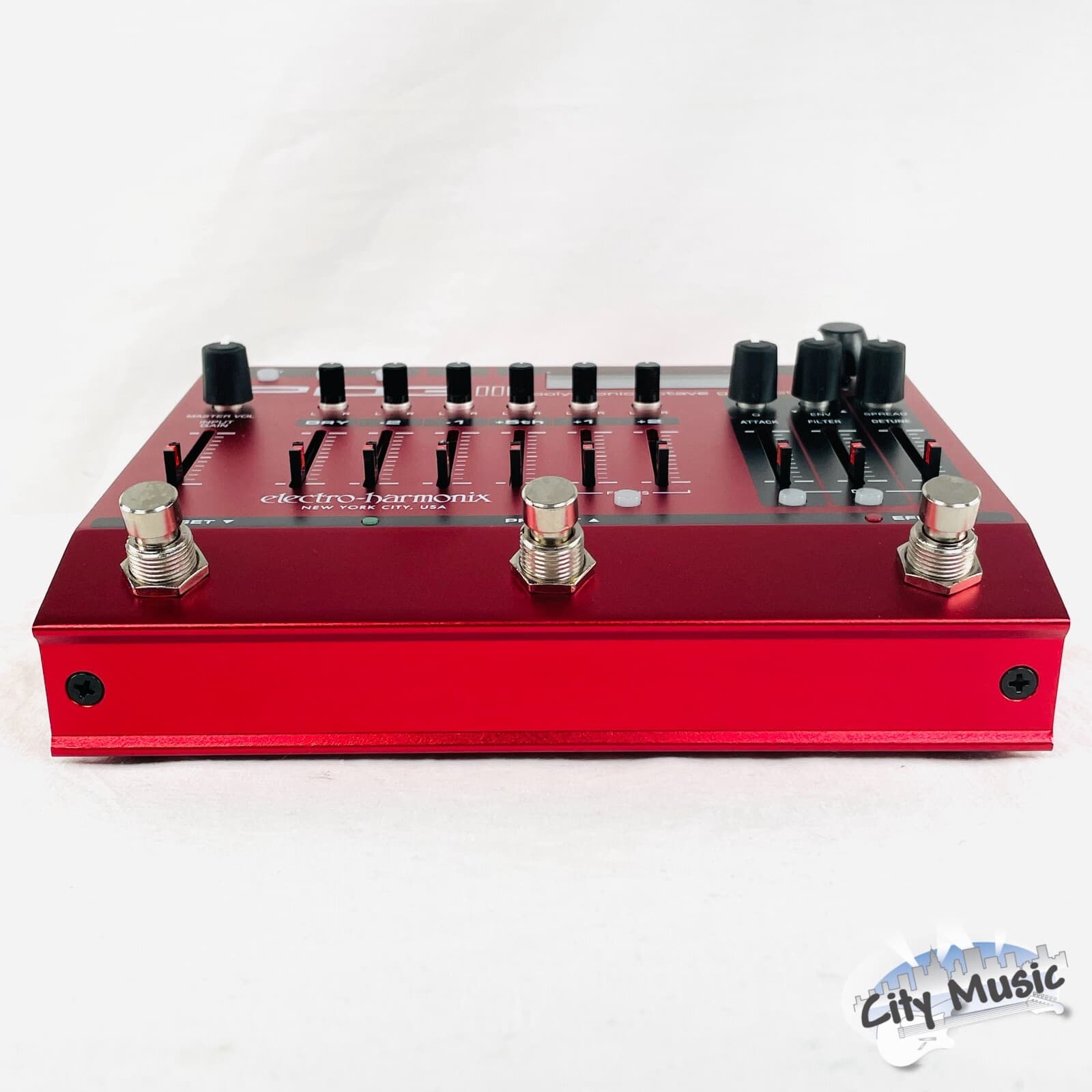 Used Electro-Harmonix EHX POG 3 Polyphonic Octave Generator Guitar Pedal POG3 4