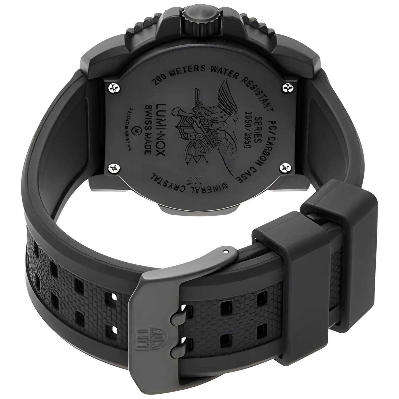 Luminox Men's Watch Navy Seal Colormark Black Out 3051.BO - Authorized Dealer 4