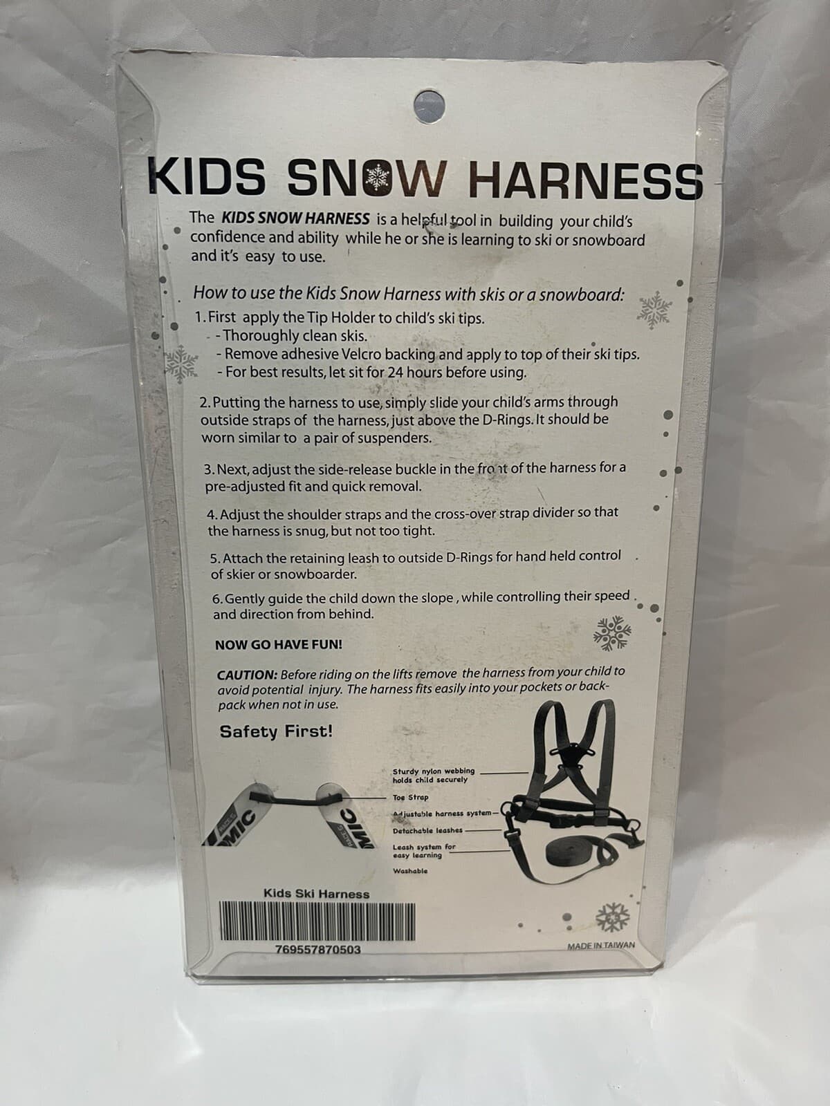 Kids Snow Harness - Ski and Snowboard Trainer 2
