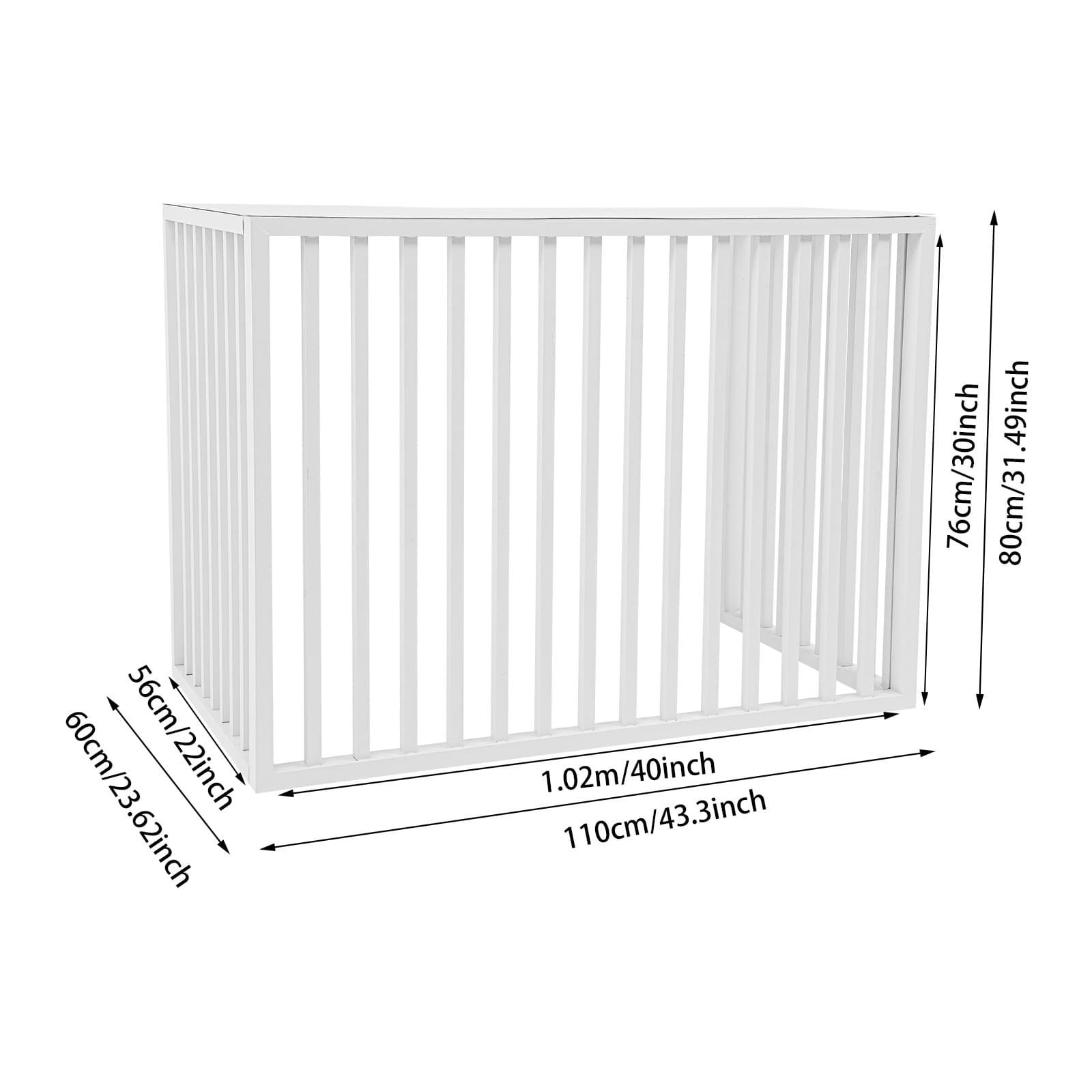 Air Conditioner Fence for Outdoor Units Privacy AC Fence Cover Window Protection 4