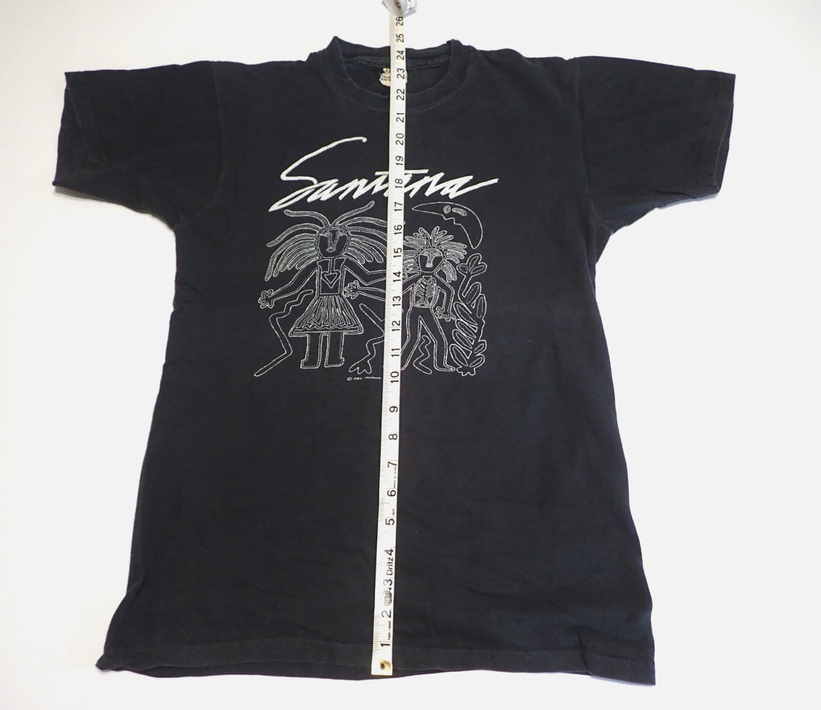 Vintage Santana Shango 1982 Live World Concert Tour Shirt Medium RARE 4