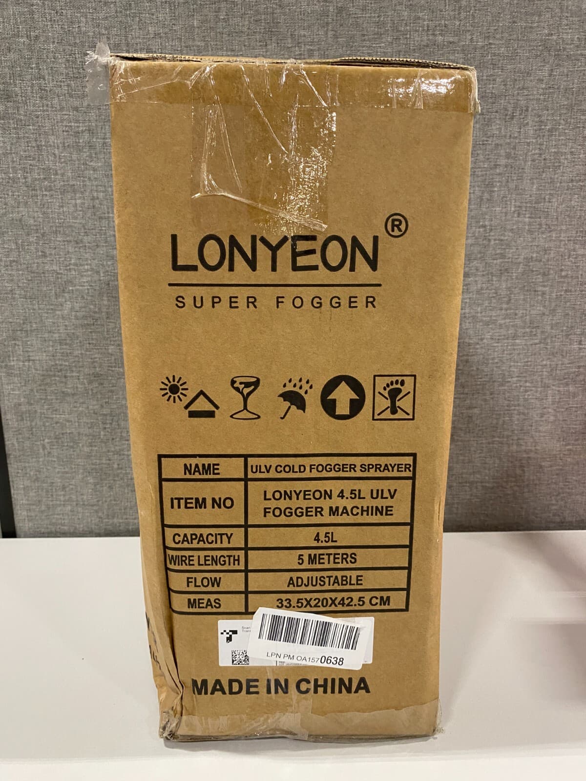 Smart 4.5L Electric ULV Portable Cold Fogger Sprayer; Disinfecting & Sanitizer 2