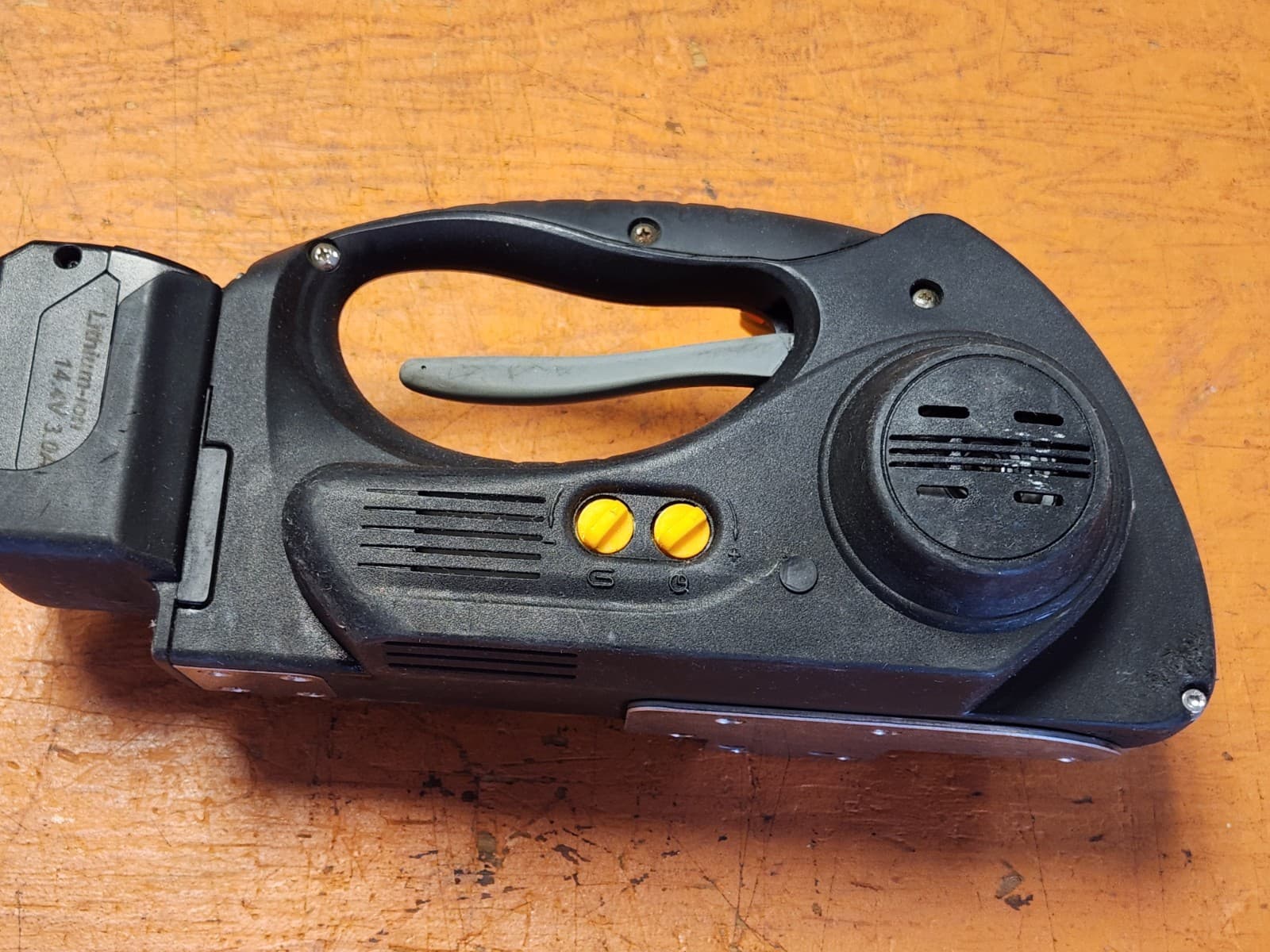 TRANSPAK Poly- Strapping Machine VT700L Battery powered, powers up and works? 6