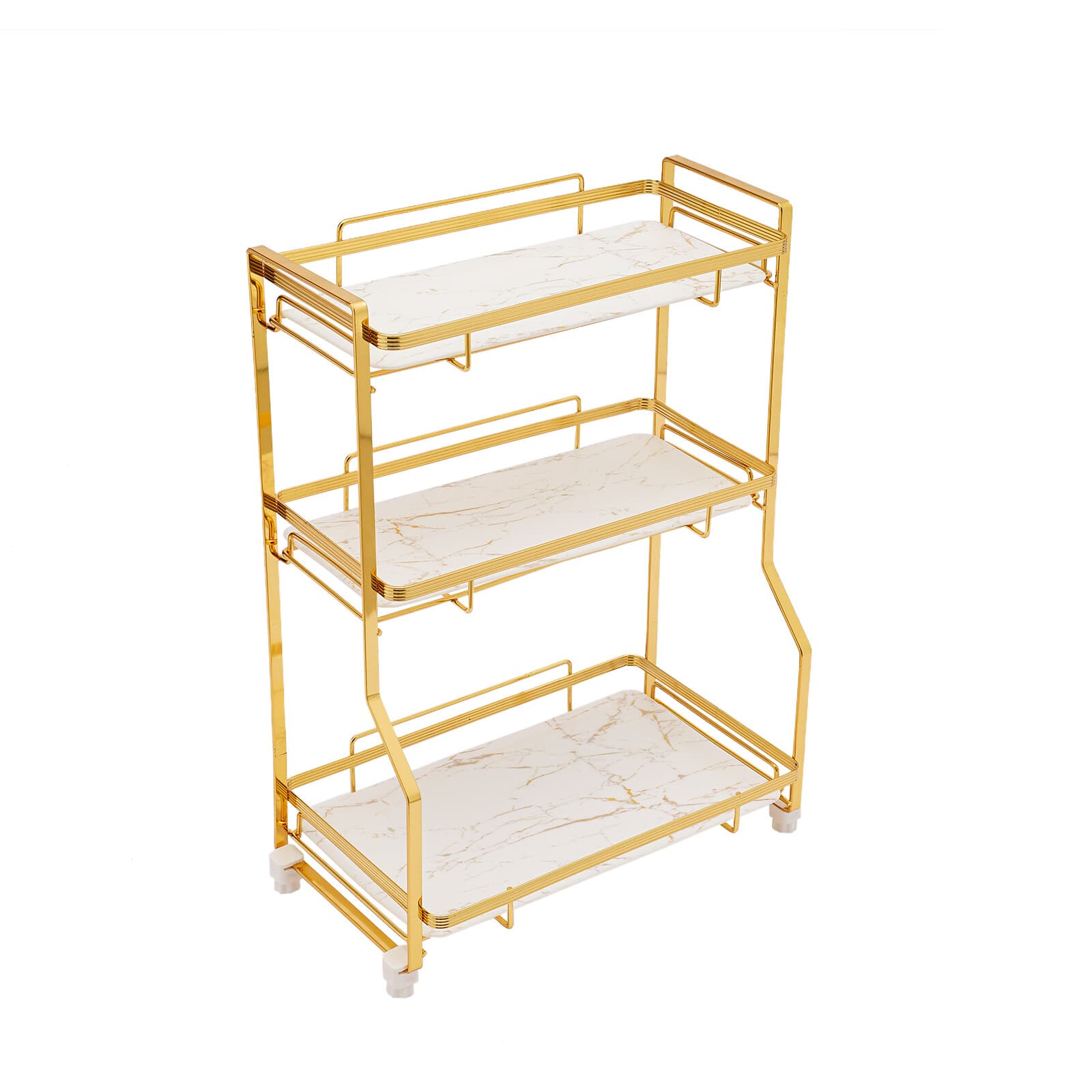 3 Tier Bathroom Countertop Organizer Shelf Rack Counter Bathroom Storage 6