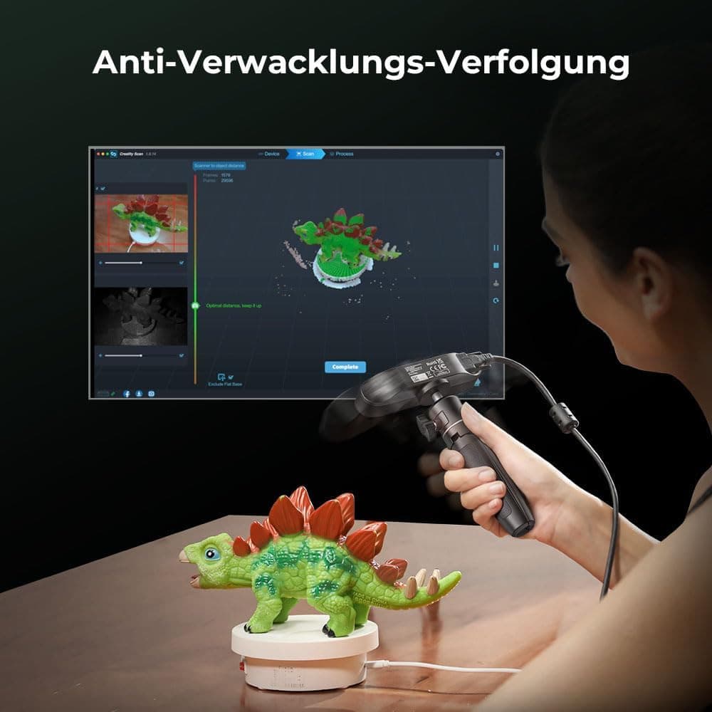 Creality 3D Scanner CR Ferret SE for 3D Printing Upgrade Handheld Scan 30 FPS 6