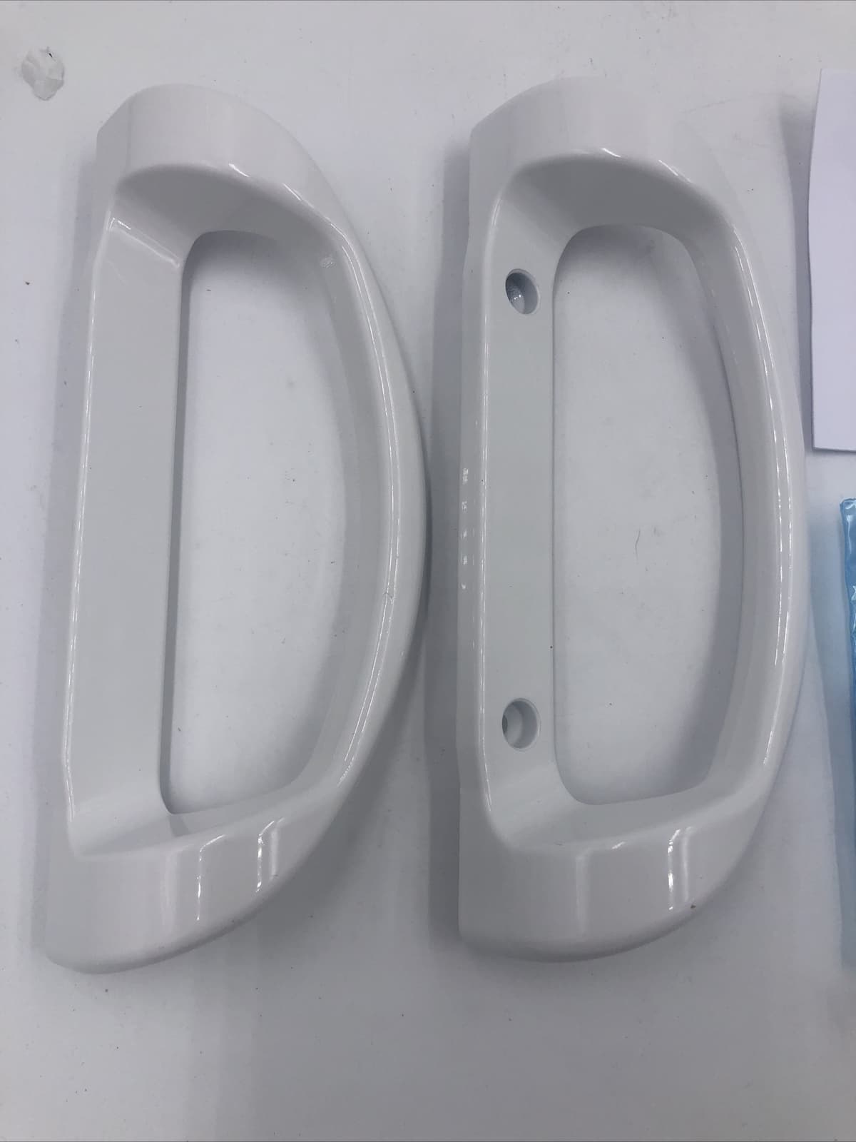 Sliding Glass Patio Door Handle Set Non-Keyed Bottom Lever 252891-WH, 2806-30SW 2