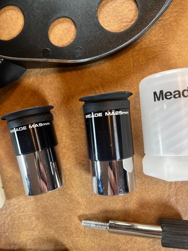 Meade ETX-70AT Digital Telescope Autostar Computer Controller MA9 Tested Works 5