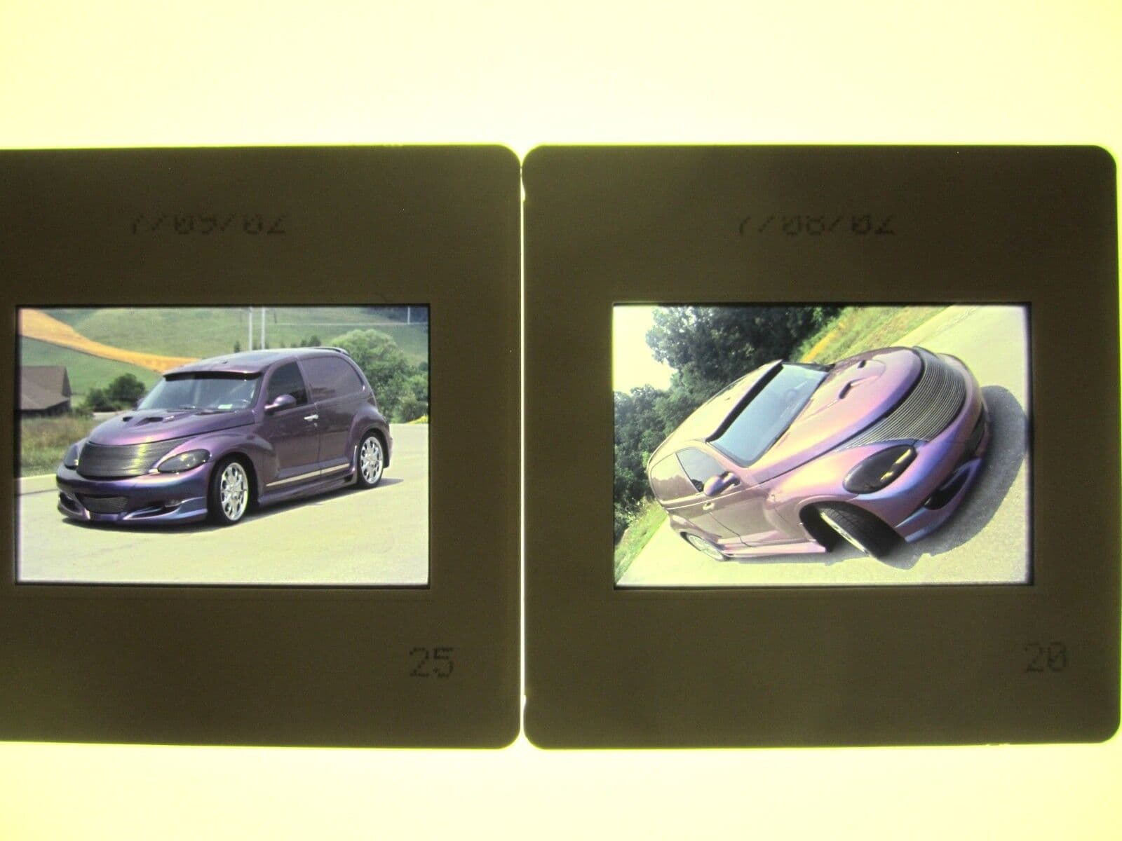 CHRYSLER PT CRUISER CUSTOM PANEL EDITORIAL SLIDES - 2002 2