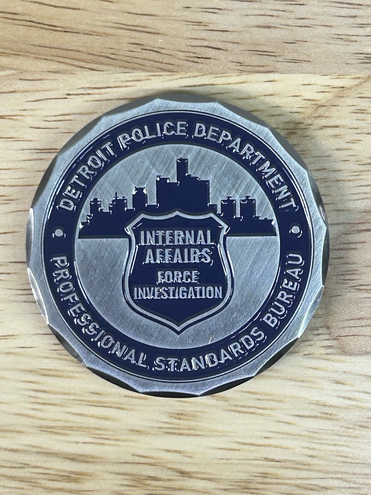 Detroit Police Professional Standards Bureau Internal Affairs Challenge Coin 3