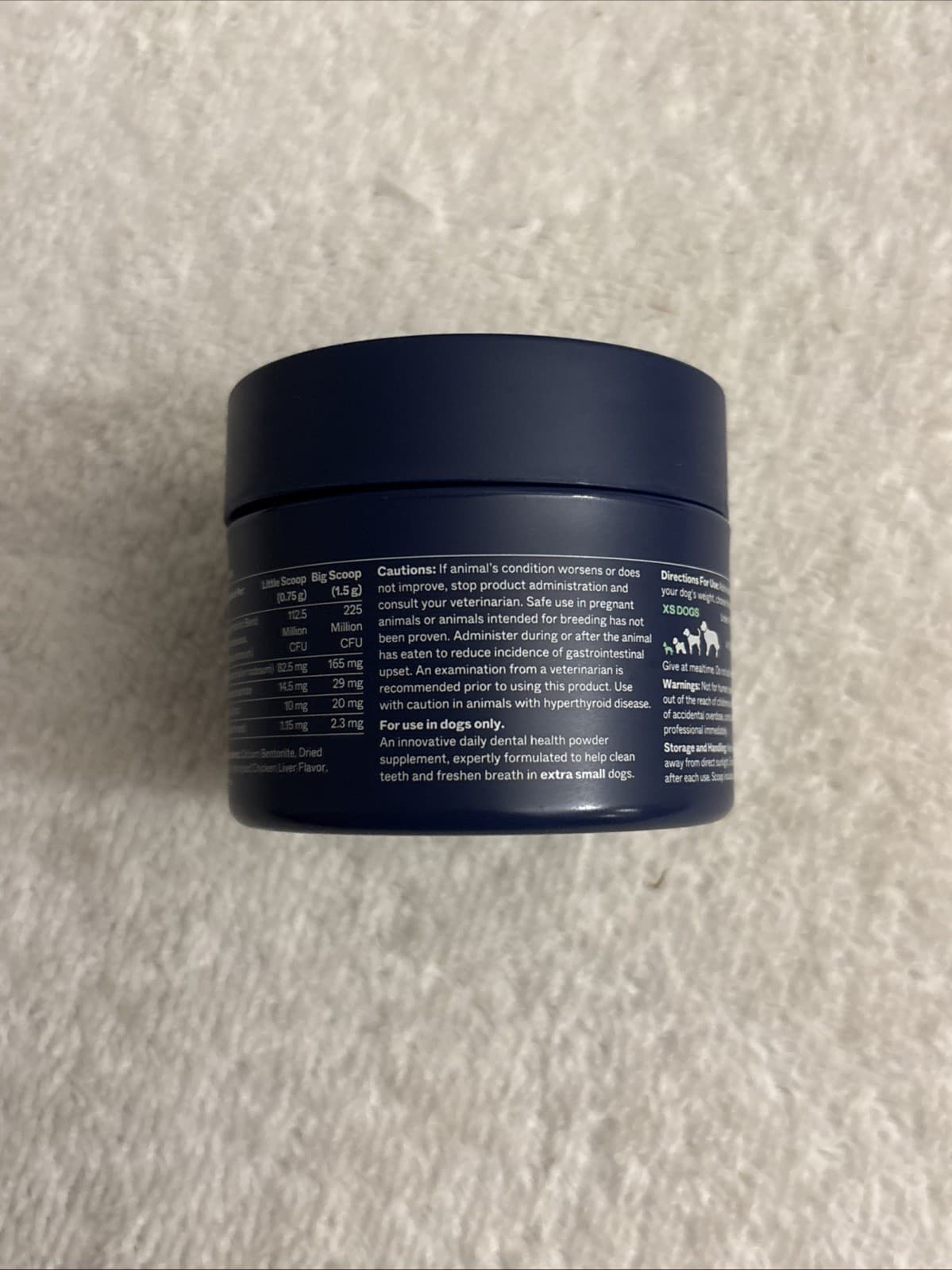 PETLABCO - ProBright Dental Powder, Dog Teeth Cleaning, FOR XSMALL DOGS ADVANCED 3