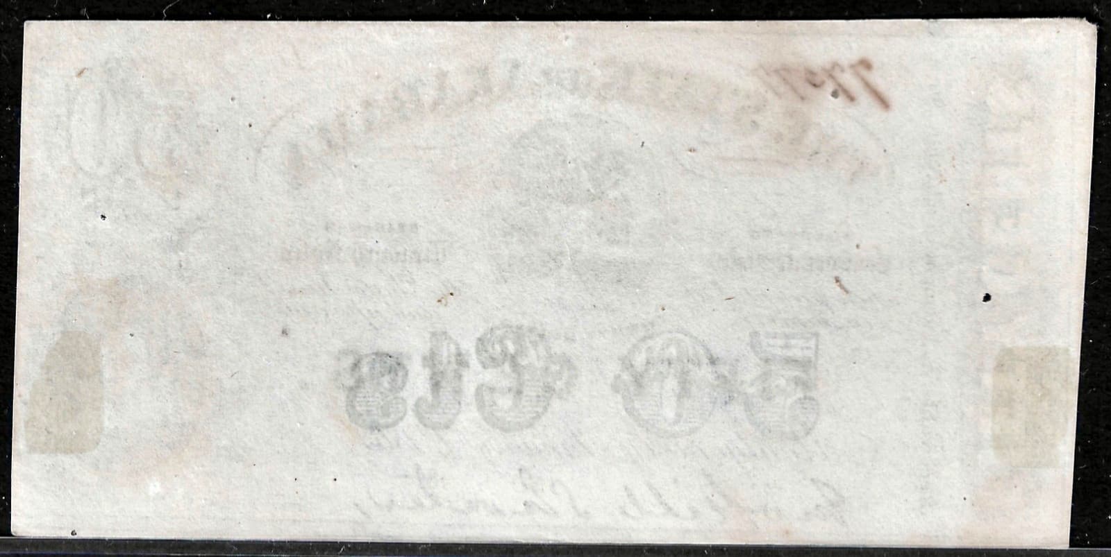 1863 Confederate States of America Alabama 50¢ Cents Note Crisp UNC Radar #77577 2