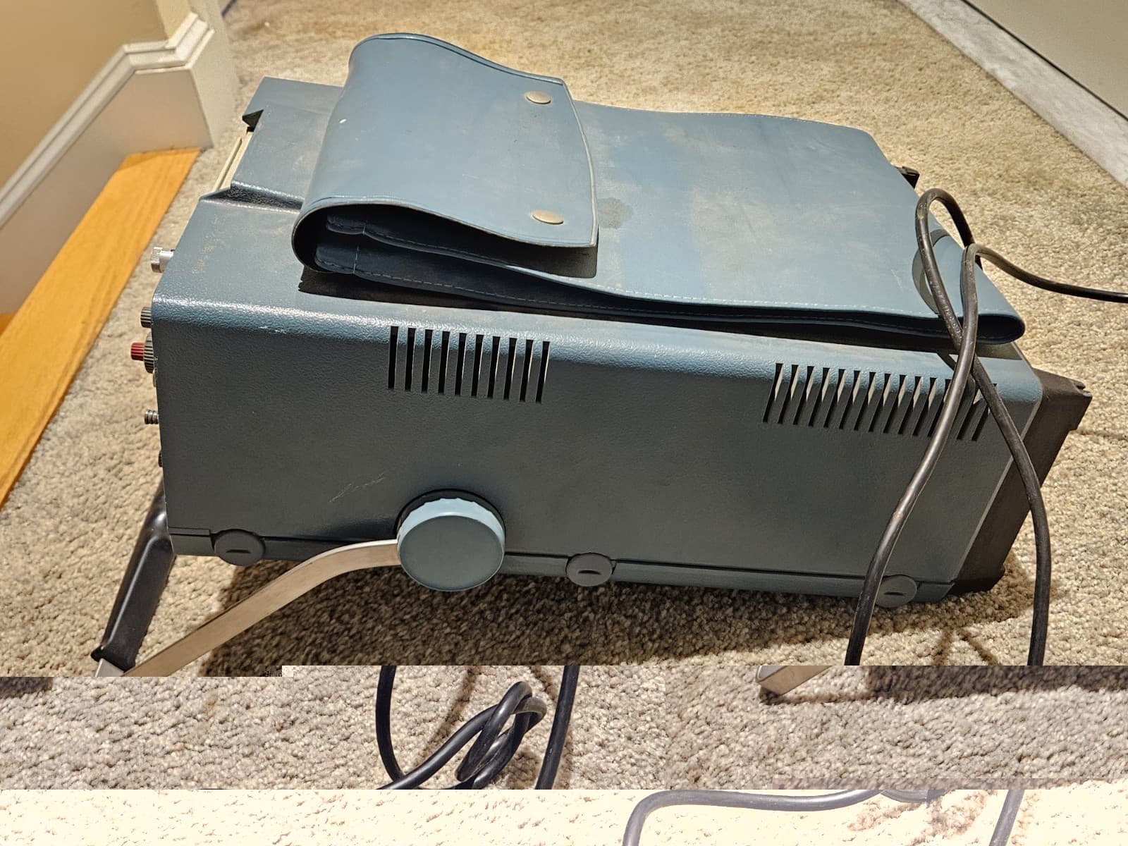 Vintage TEKTRONIX Model 455 Oscilloscope 4