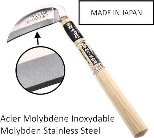 Weeding Sickle Japanese Stainless Steel Garden Tool [Made in Japan] Gardening  4