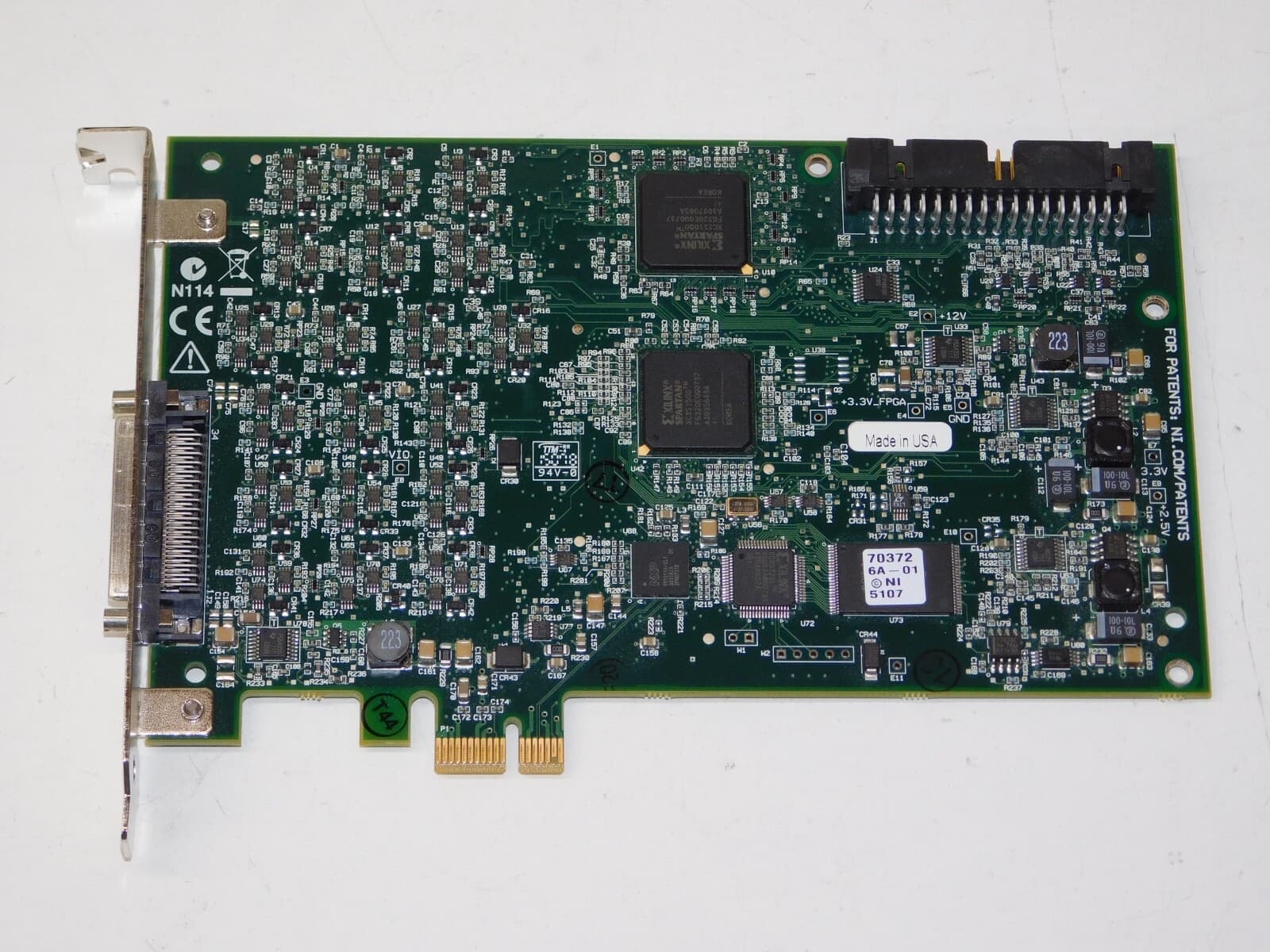 National Instruments 192203B-02 NI PCIe-6536/6 High Speed Card Digital I/O Board 2
