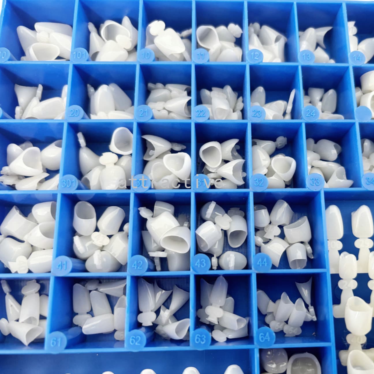 390Pcs Temporary Dental Crowns 66Size Crown Mold Guides Premolar Molars Anterior 3