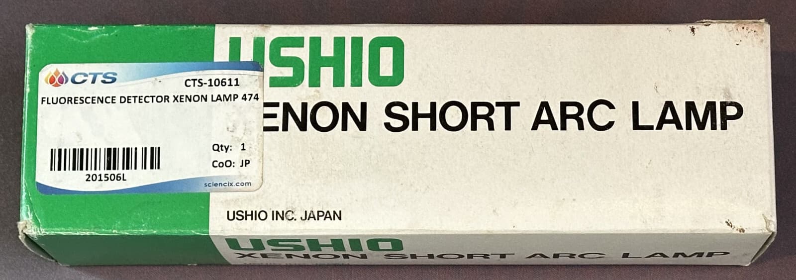 474 Fluorescence Detector Ushio Xenon Short Arc Lamp 474 CTS-10611 or WAT047447