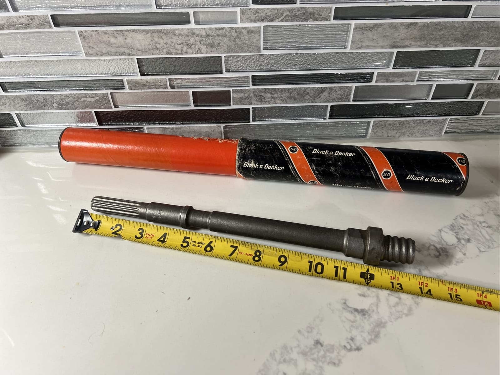 Black And Decker 66587 Spline Core Bit Adapter Shank USA MADE 2