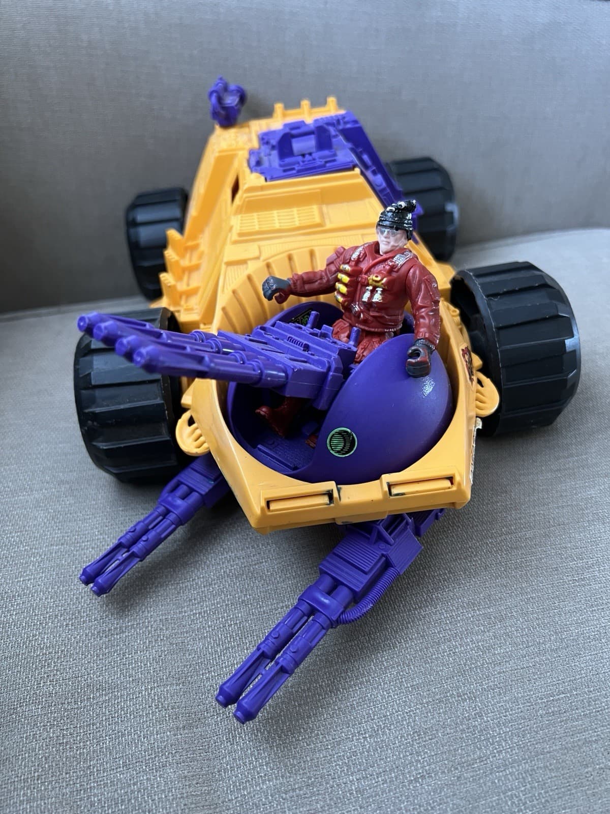 Vintage 1990s Hasbro GI Joe Cobra Parasite Vehicle  * Read Description * 6