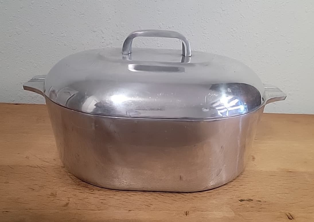 VTG Magnalite  4265  8 Qt Roaster Dutch Oven Trivet & Lid 3