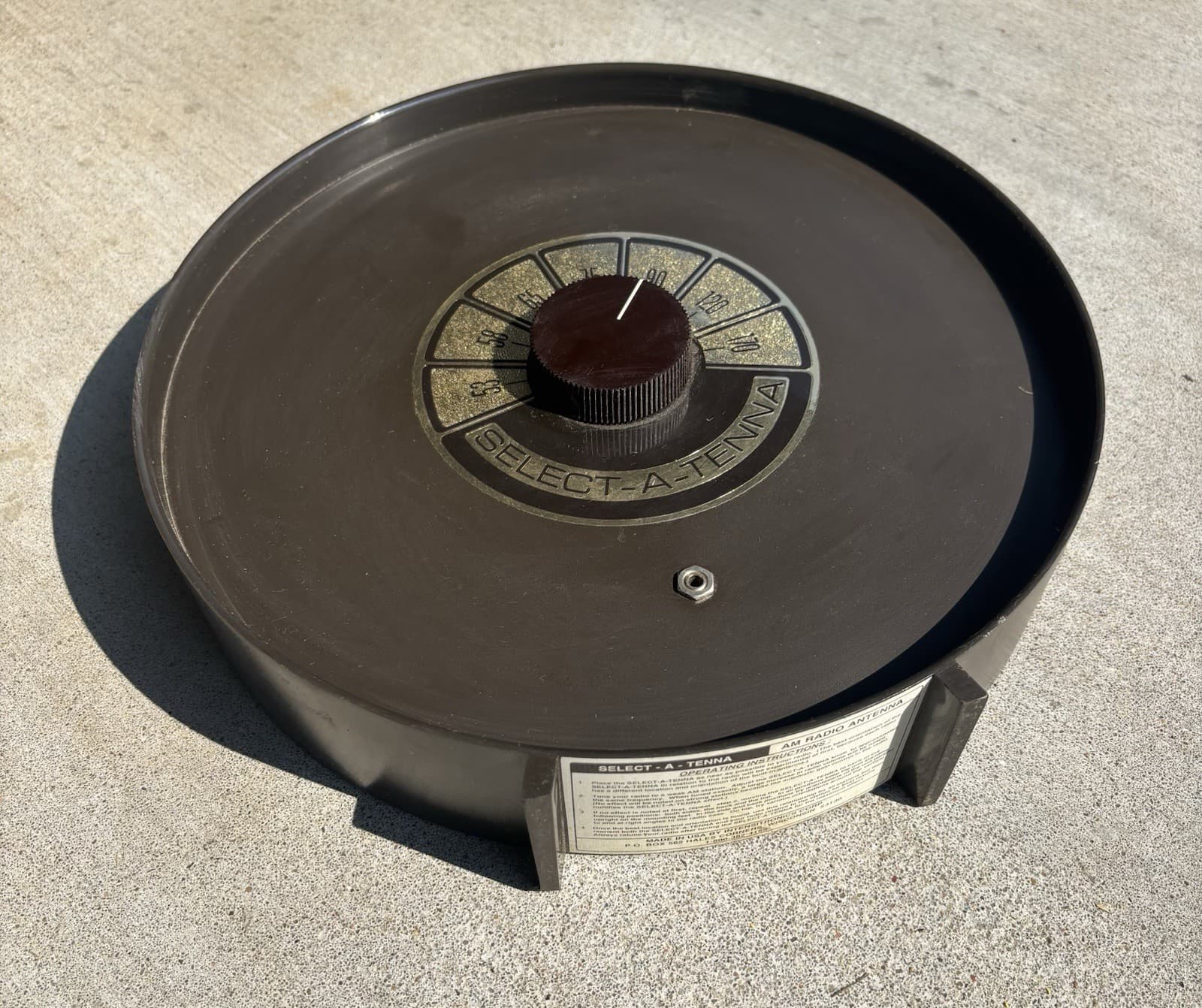 Select-A-Tenna Vintage AM Antenna Signal Booster Antenna Extender