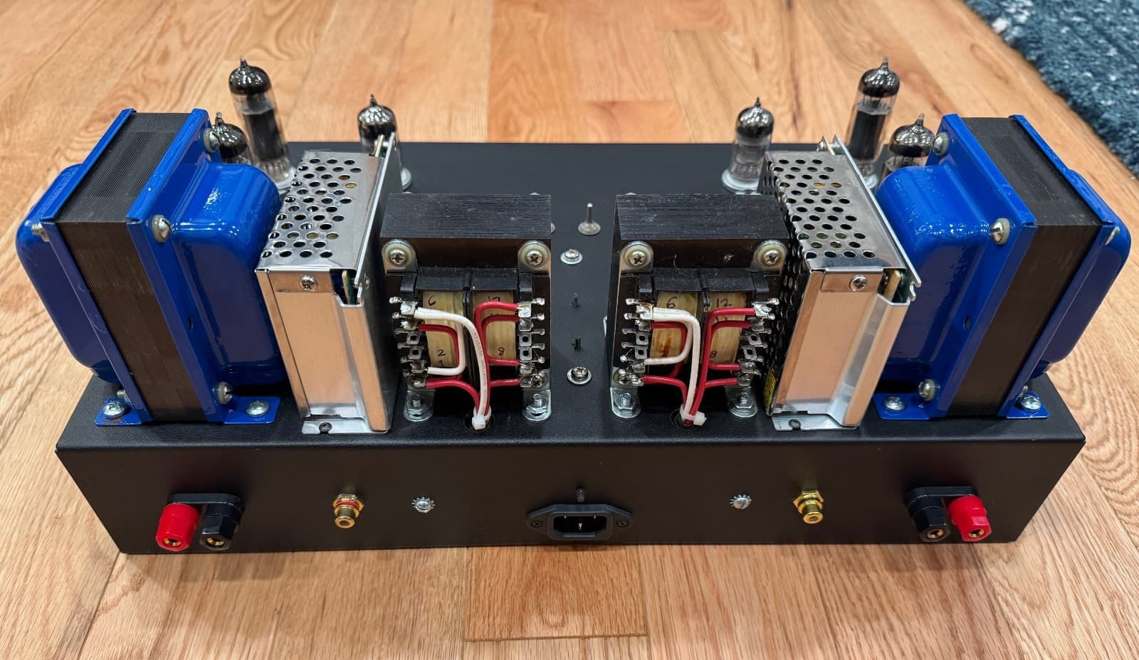 Duel Mono Push-Pull EL84 Stereo Tube Amplifier Custom Built 4