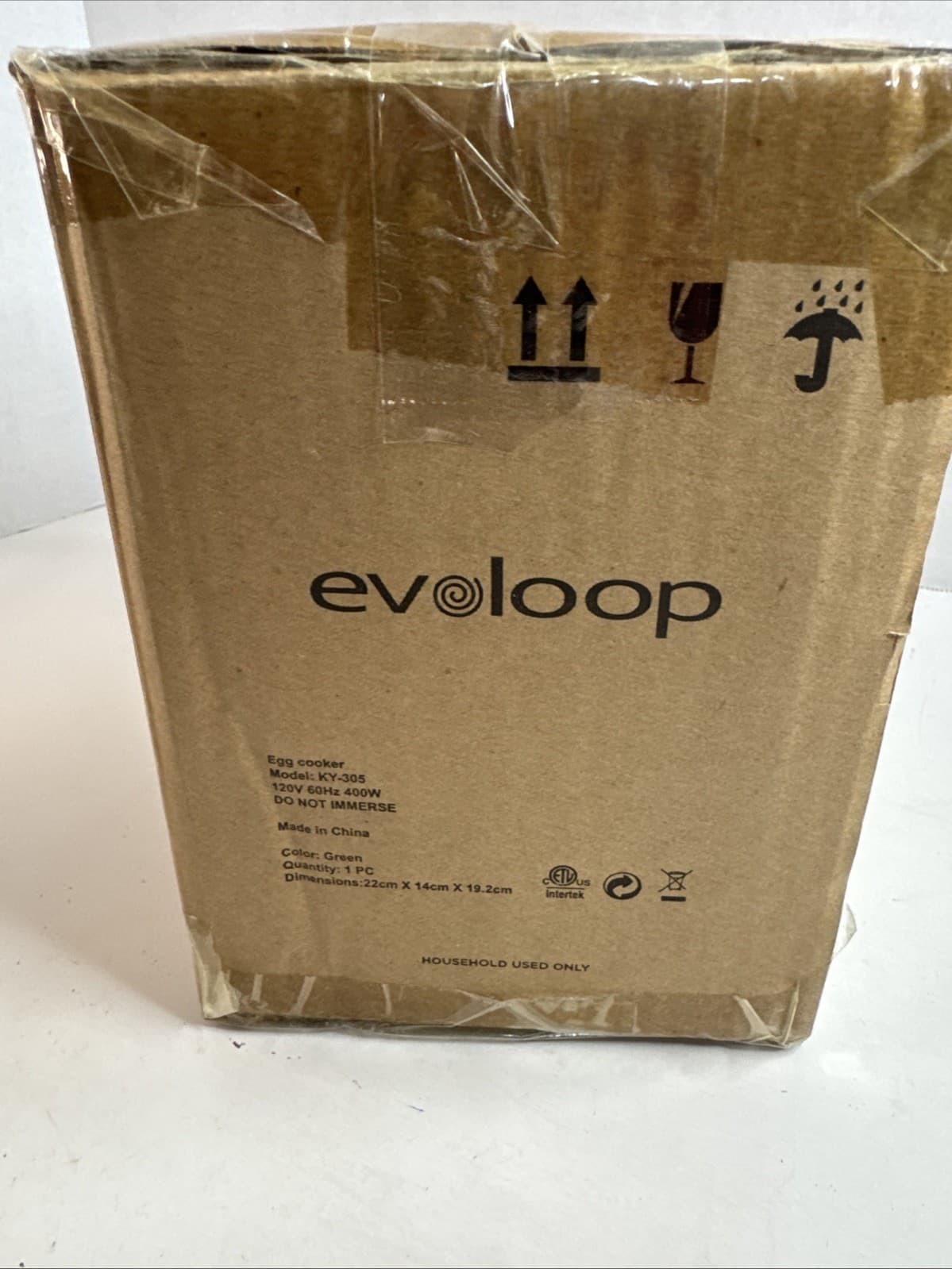EVOLOOP Quick Egg Cooker 6 Eggs Capacity 5