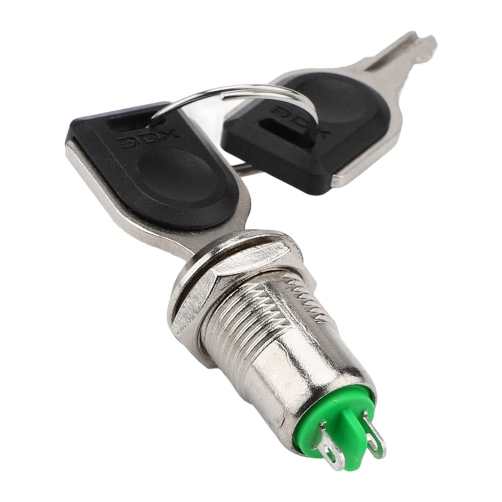 Mini Electronic Lock 12mm Metal 2 Keys for Auto Security Engine DIY Projects 4