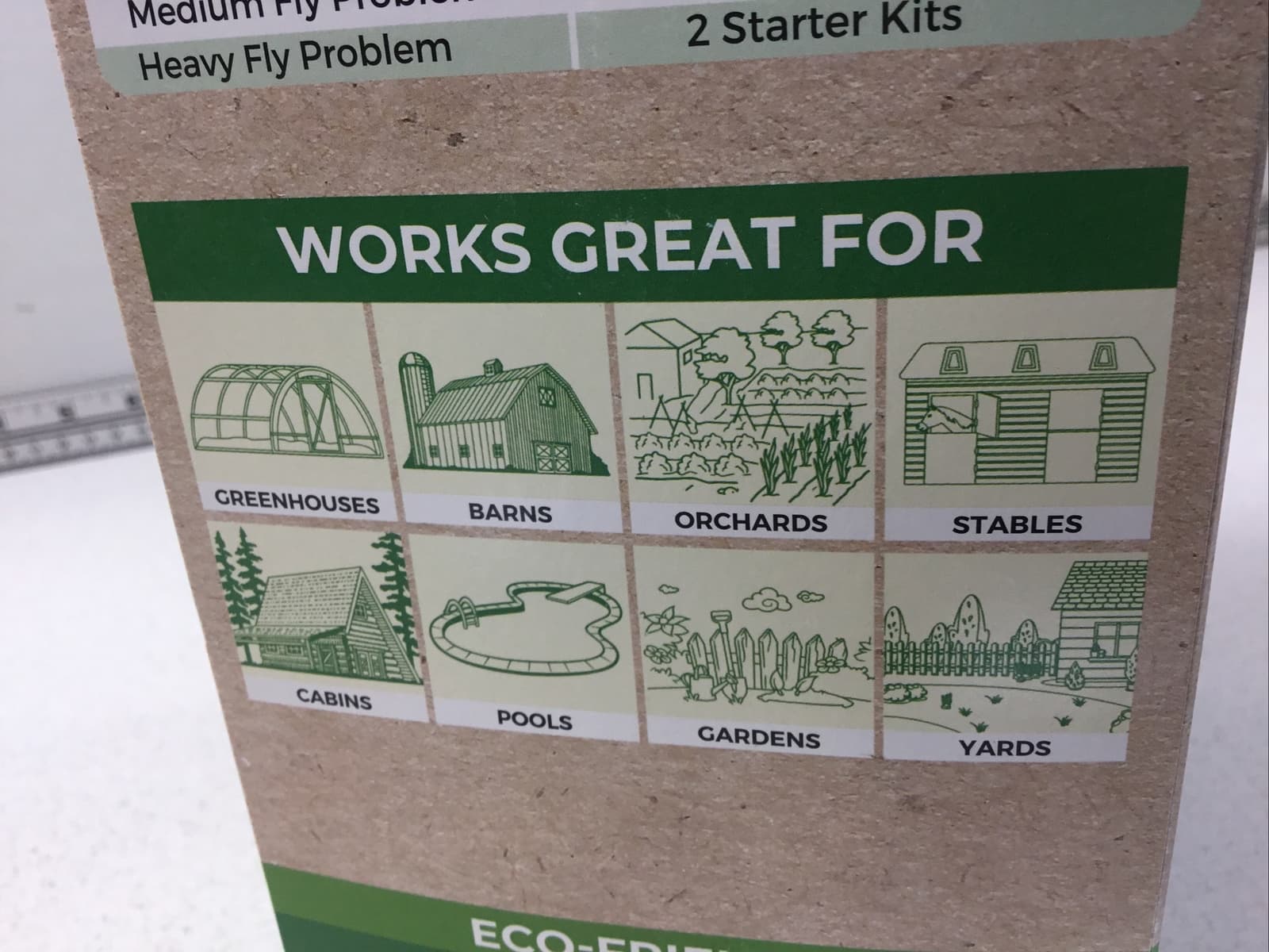 Bug Ball  Catch Em Starter Kit Gnat Trap Aphids Whiteflies No See-Ums Bugs Flies 6