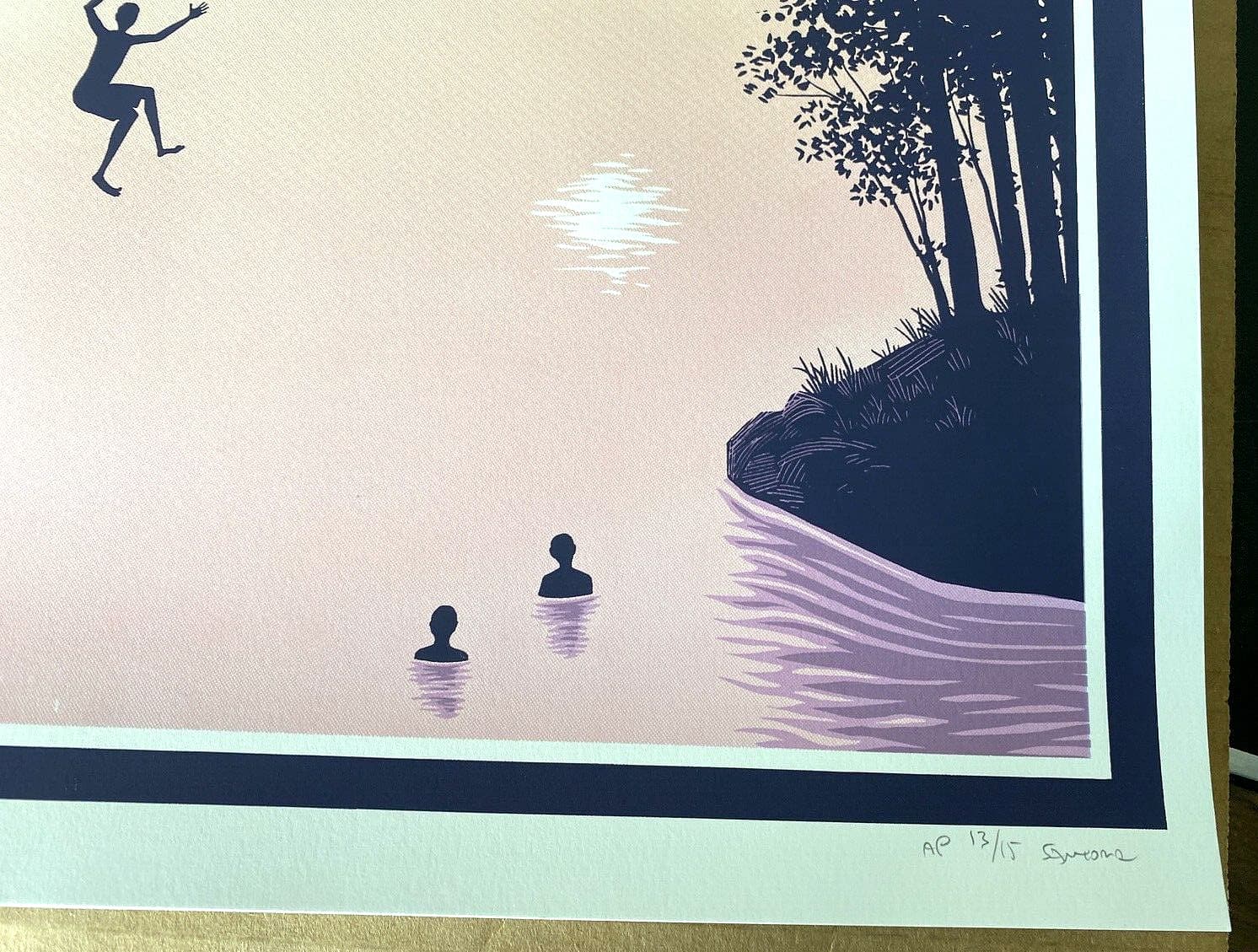 OFFICIAL CHRIS STAPLETON St Louis MO July 10 2023 AP POSTER SIGNED S/N #/15 RARE 5