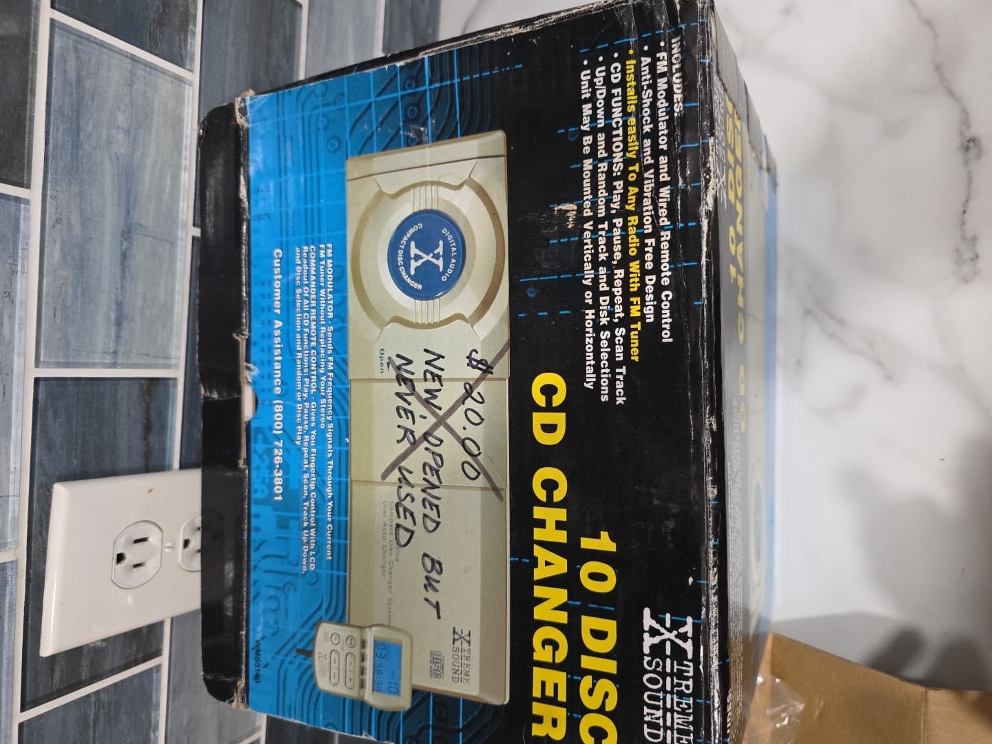 Xtreme Sound 10 Disc CD Changer In Box 2