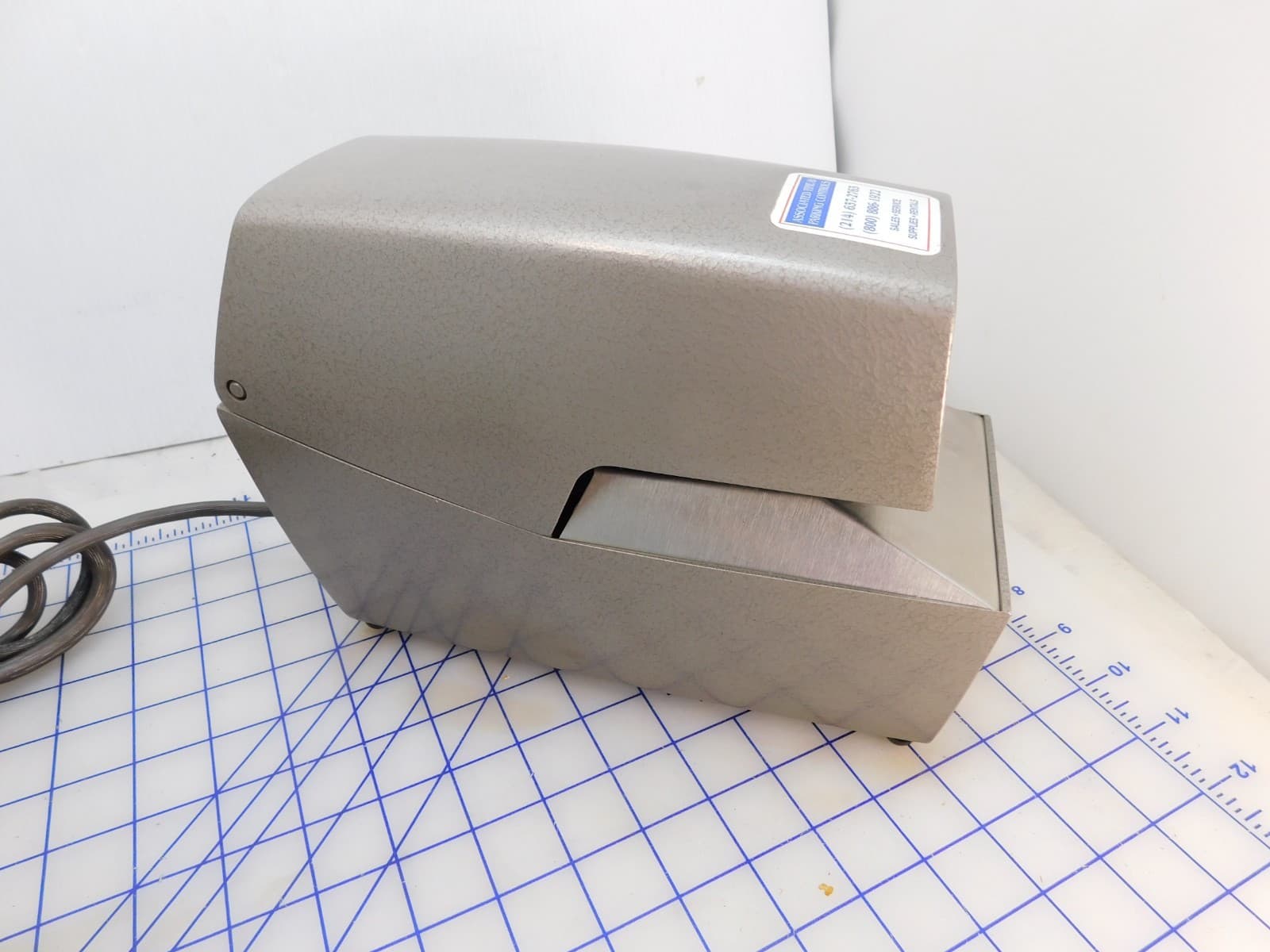 Rapidprint ARL-E Time Recorder, card stamper, tested, 120 volt, with keys 5