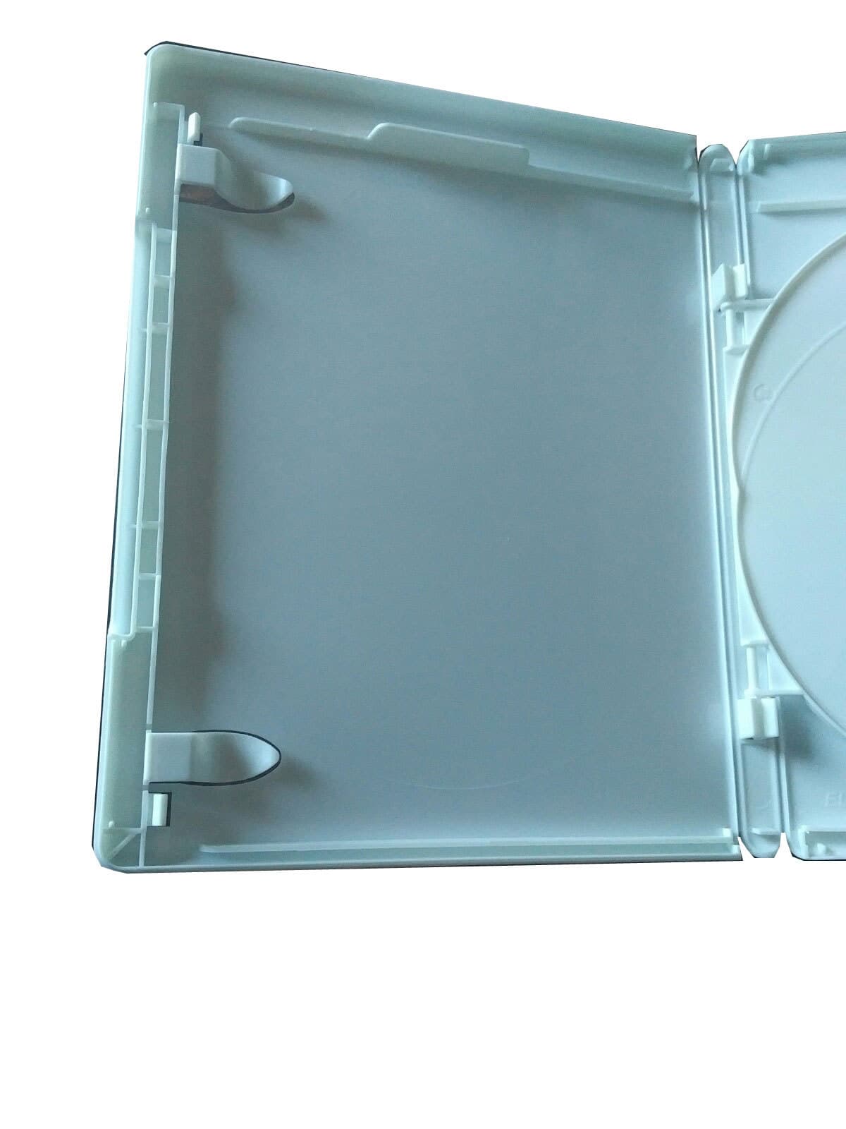 NEW White 2 Pk VIVA ELITE Hold 3 Discs Triple Blu-Ray replacement case Holder 2