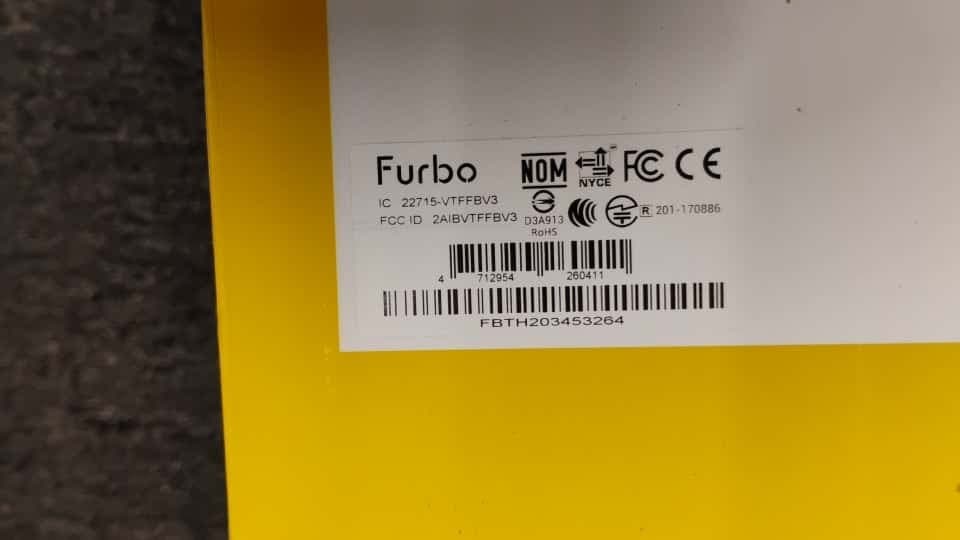 Furbo Dog Camera Treat Tossing, 1080P 2.4G Wifi only 2-Way Audio-White - F1 4