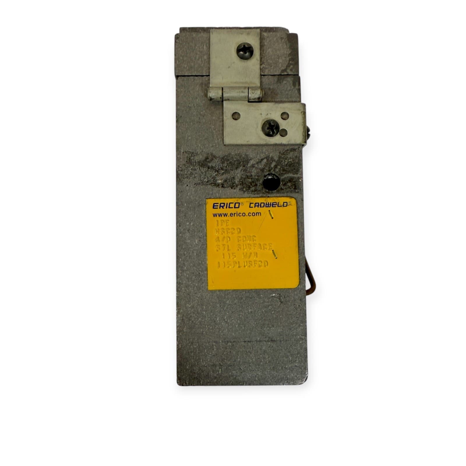 Erico Cadweld HSC2Q Graphite Mold 4/0 Concentric to Steel Pipe Flat Surface 115 3