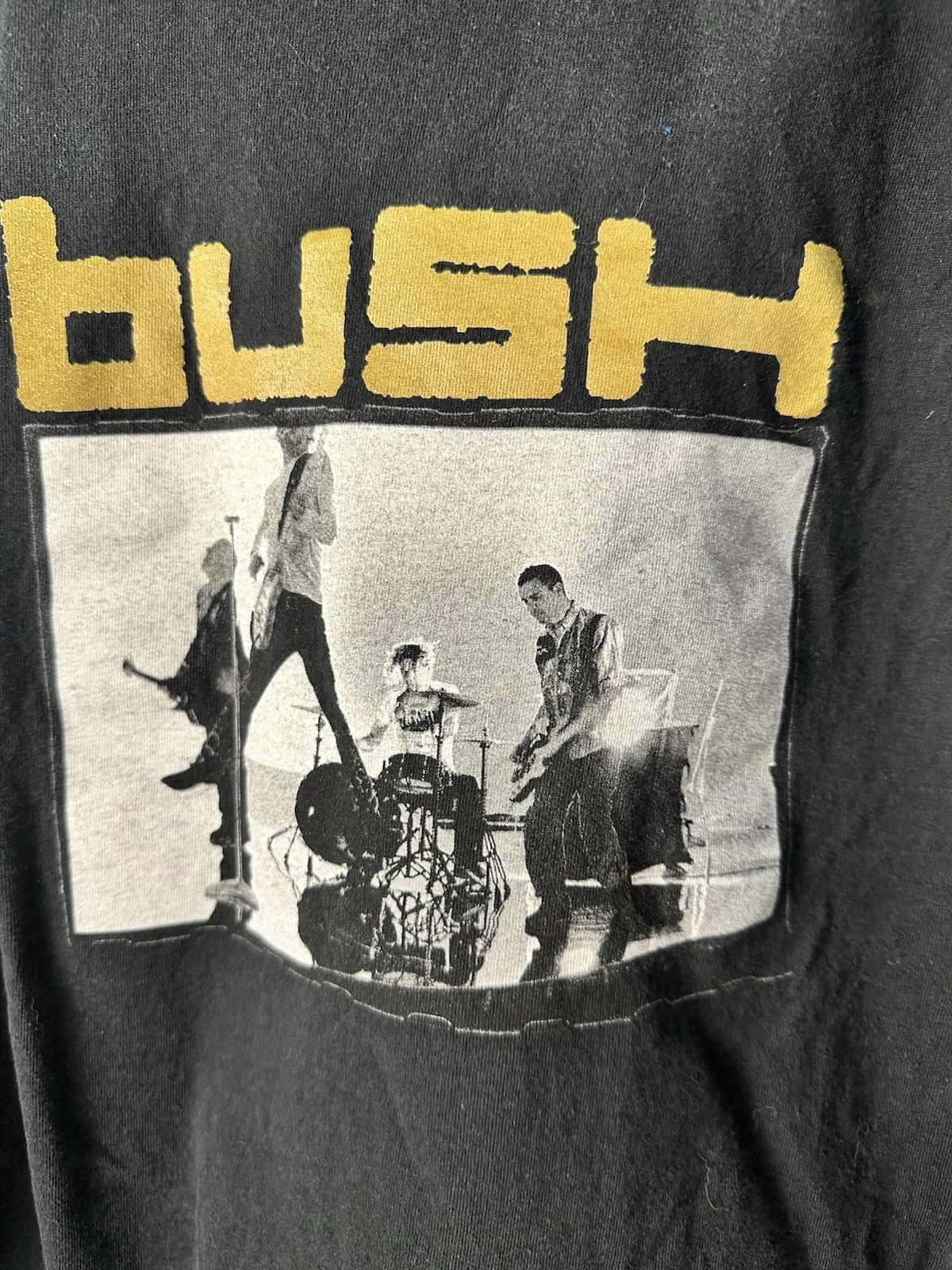 VTG Y2K BUSH GOLDEN STATE TOUR 2002 TEE SHIRT VINTAGE SIZE 2X XXL 4