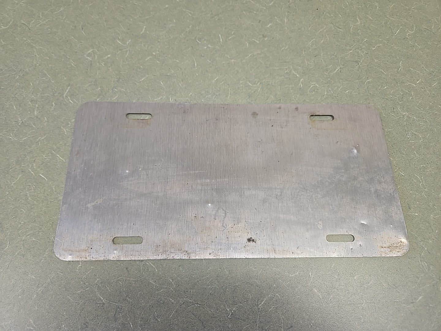 John Deere Construction License Plate 2