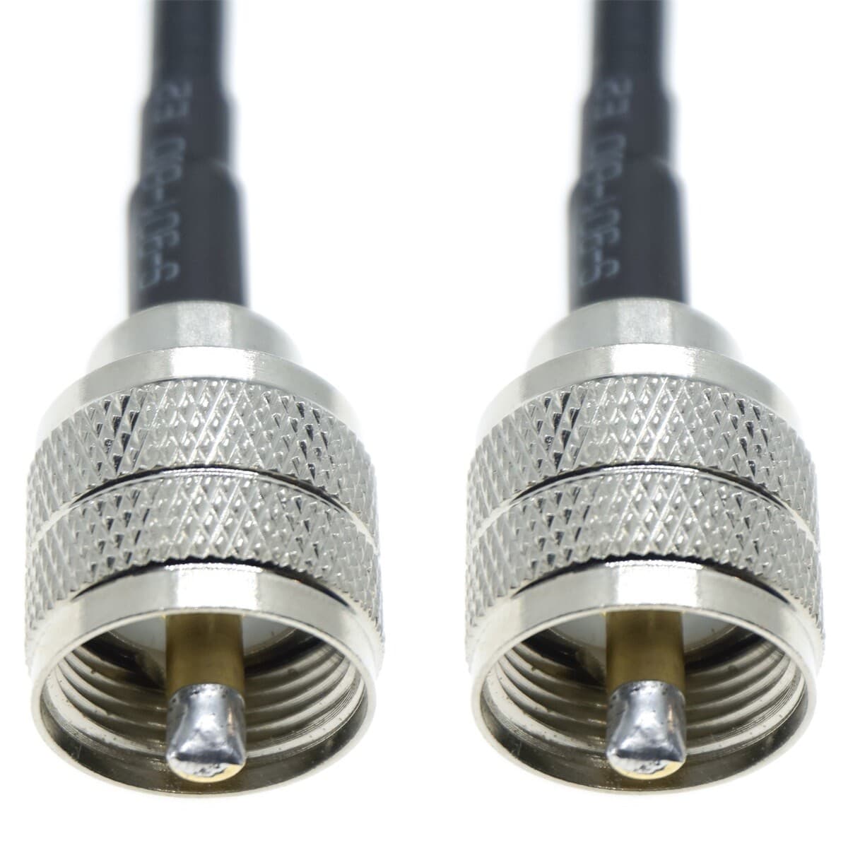 30ft 50ft 100ft RG58 UHF PL259 connector ham CB radio Lot RF coax coaxial cable 3