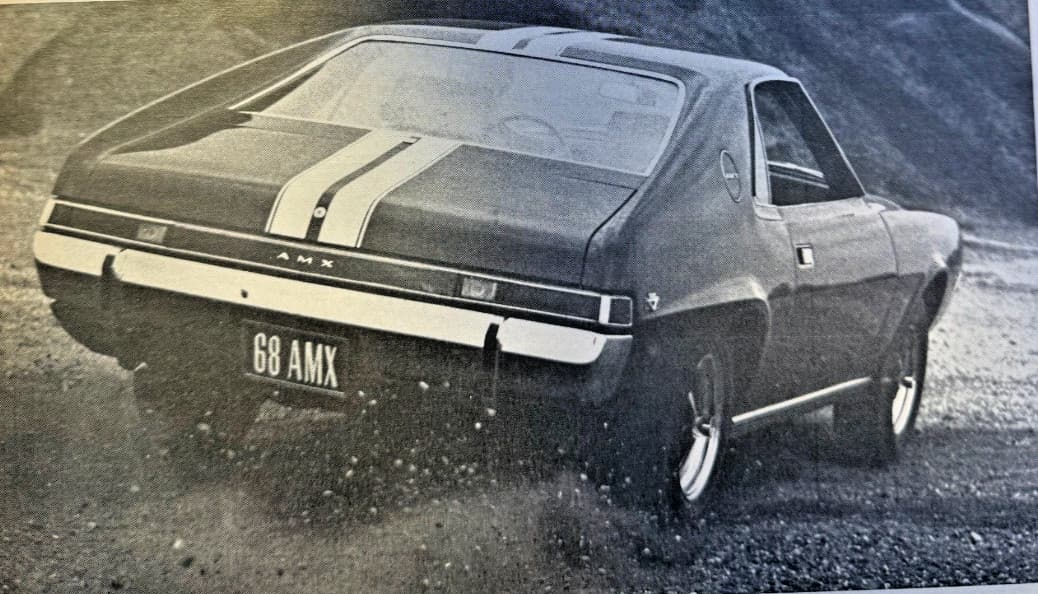 1968 American Motors AMX Sports Car illustrated 3