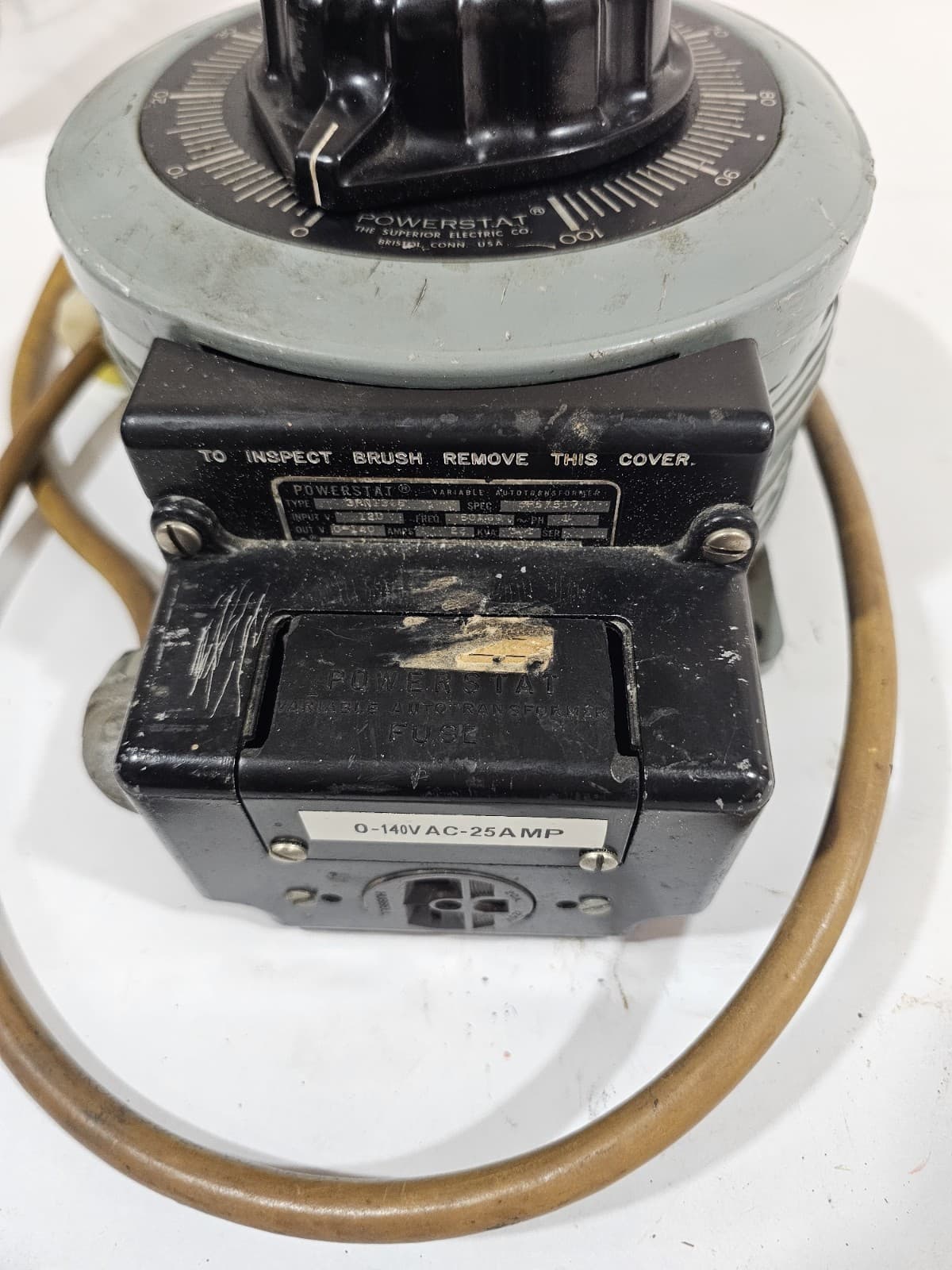 Powerstat Variable Autotransformer 3PN136B 50/60 Hz 3