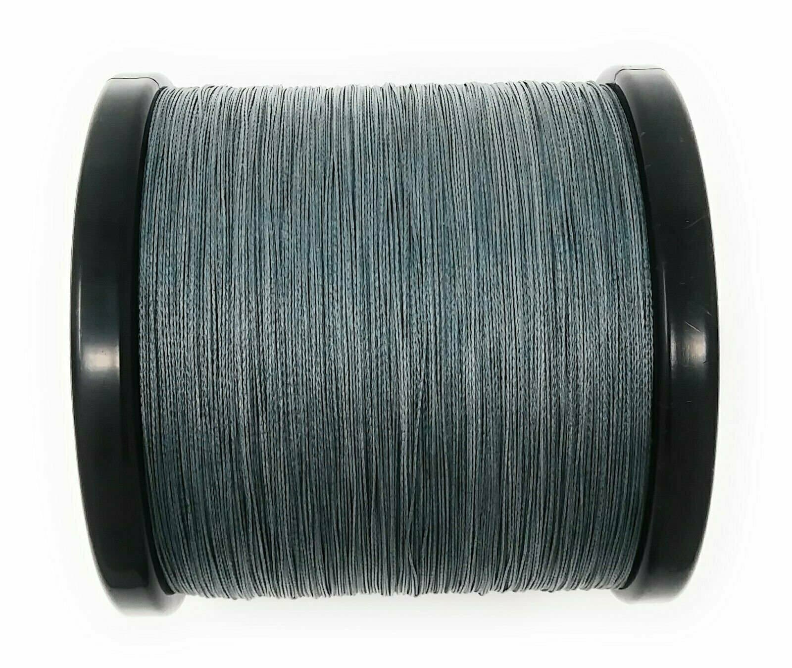 Reaction Tackle High Performance Braided Fishing Line / Braid - Gray 5