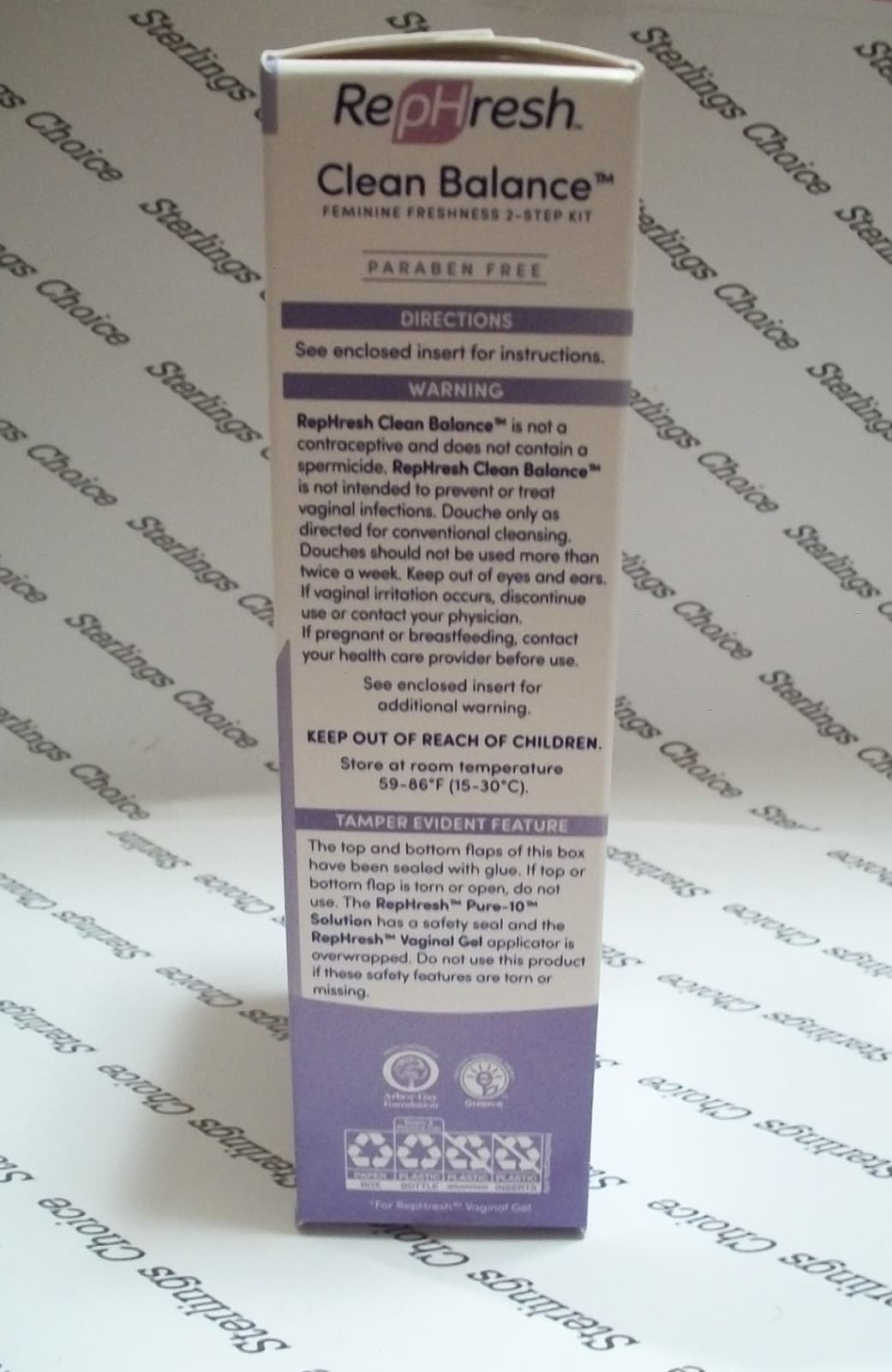 RepHresh Clean Balance Feminine Freshness 2-Step Kit Exp. Read Description 5