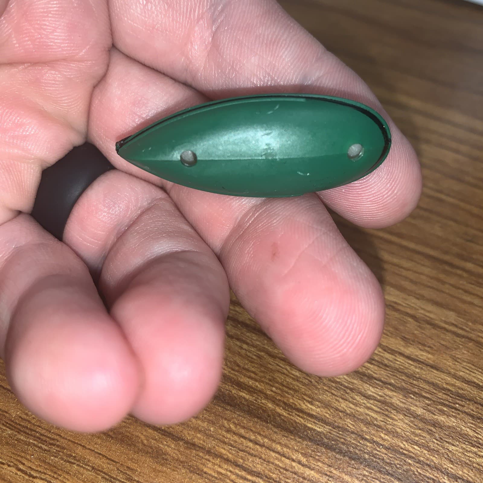 1990 Micro Machines Galoob Hasbro Tug Boat Green and Red 6