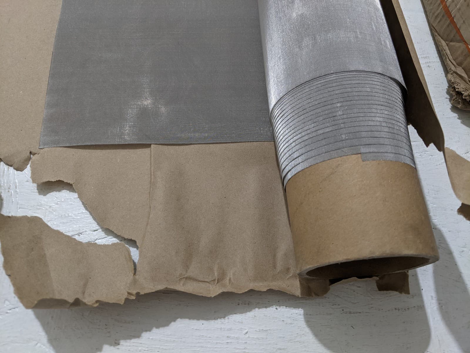 Stainless Steel Wire Mesh 120 Mesh 0.0037" 60" x 260' Roll (~1,300 ft²) 4