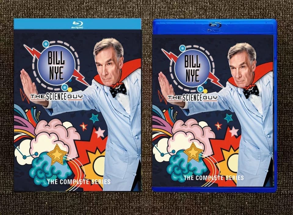 Bill Nye the Science Guy the complete series  100 episodes seasons 1-6 Blu-ray