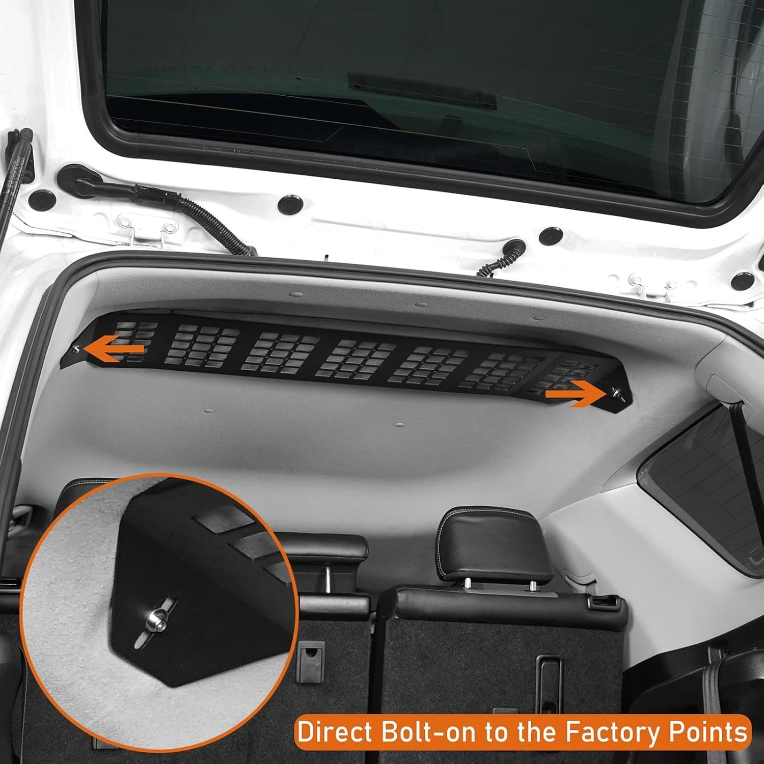 4Runner Overhead MOLLE Panel Interior Cargo Storage Organizer Compatible 4