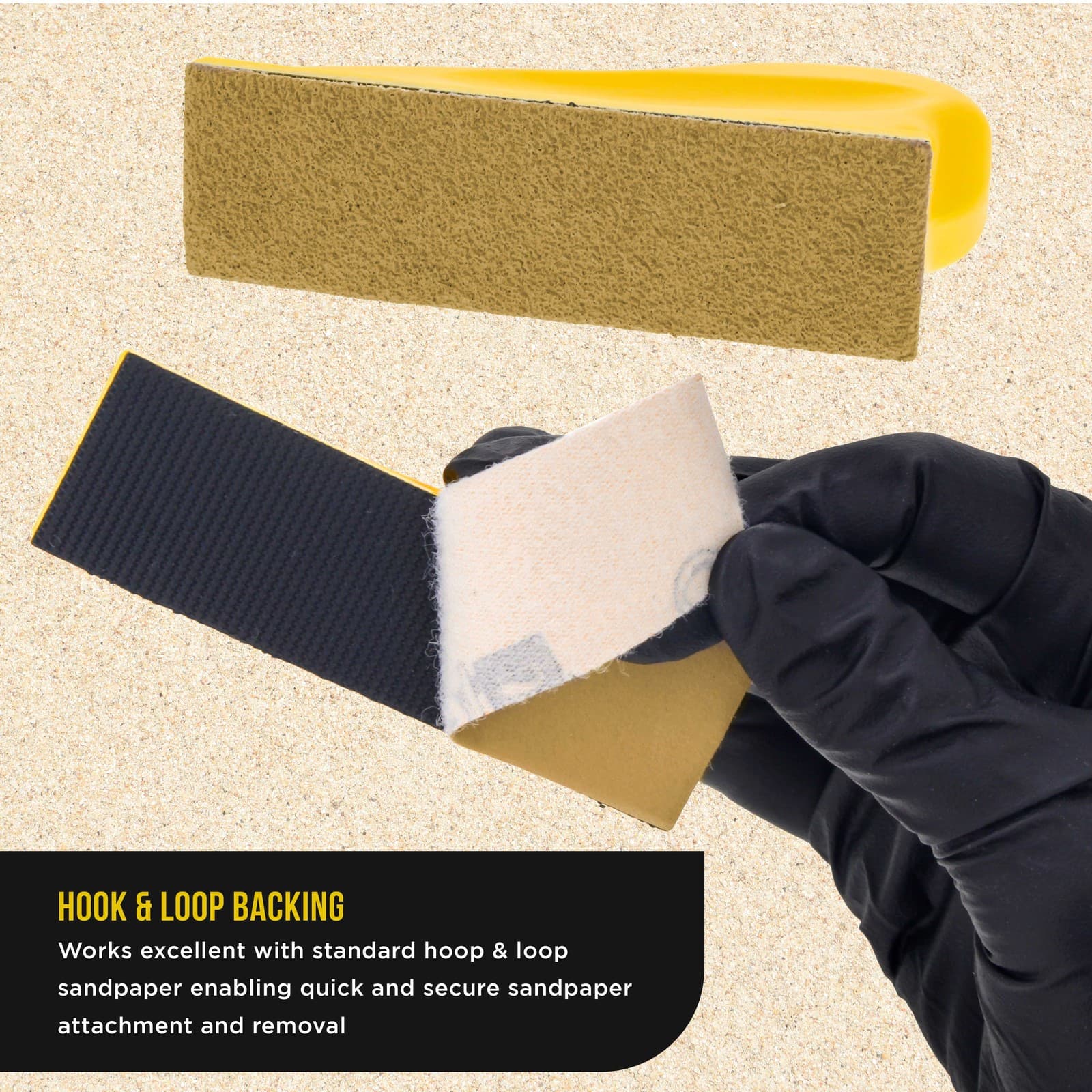1" x 4" Sandpaper Micro Sheets, 40 Grit - 30 Hook & Loop Sheets - Hand Sanding 3