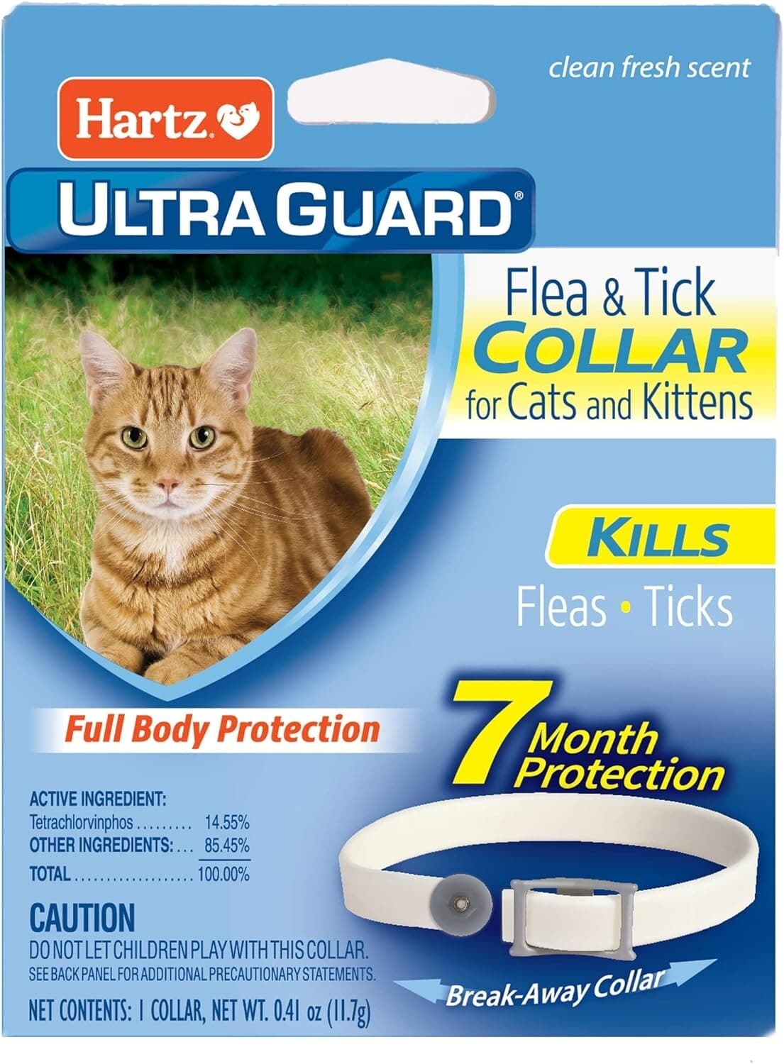 Hartz UltraGuard Flea & Tick Collar for Cats & Kittens