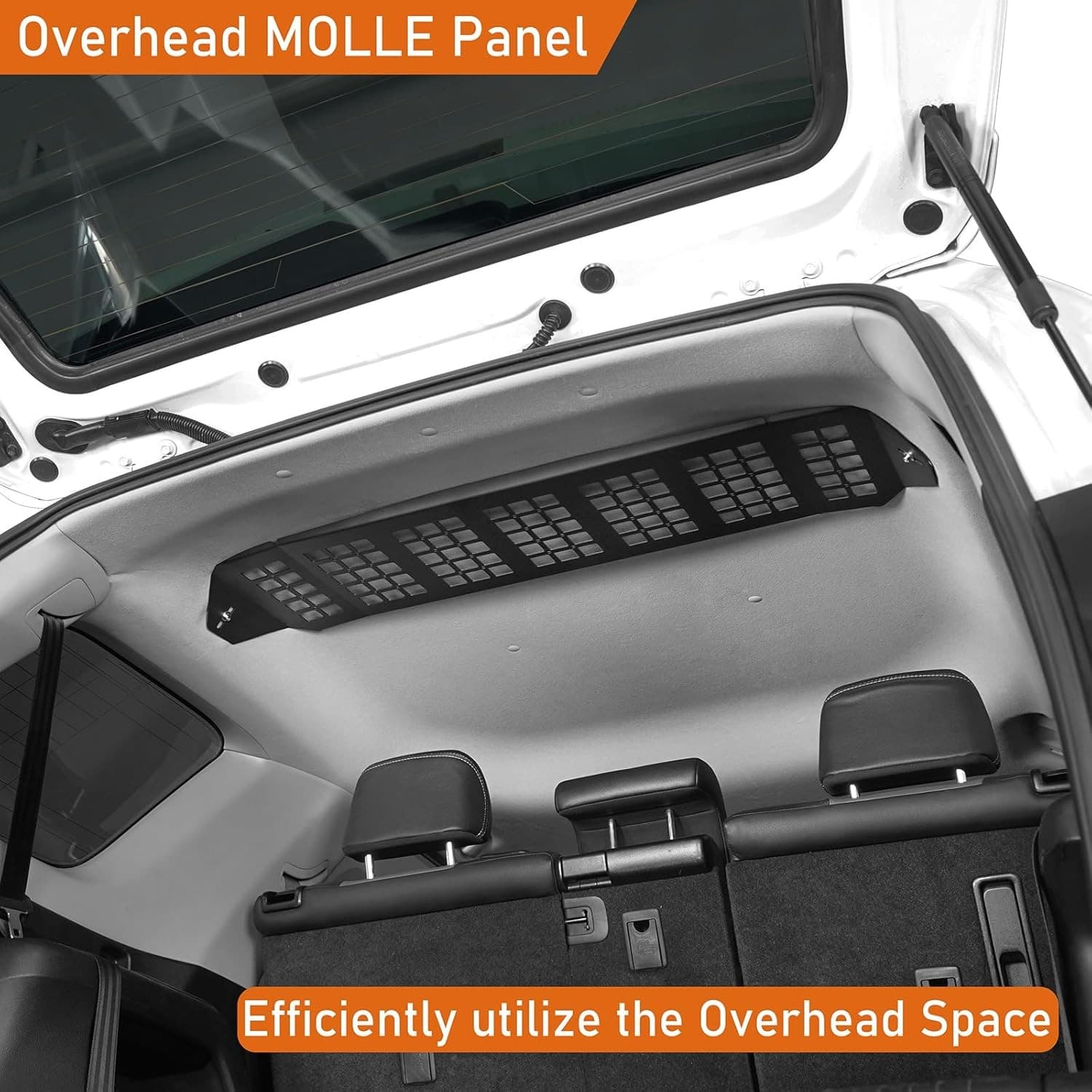 4Runner Overhead MOLLE Panel Interior Cargo Storage Organizer Compatible 2