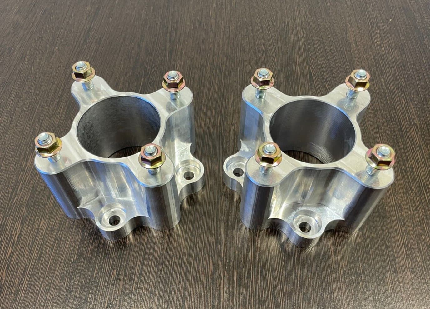 YAMAHA BANSHEE 350 1987-2006 REAR FORGED 3" WHEEL SPACERS ONE PAIR MADE IN AUS