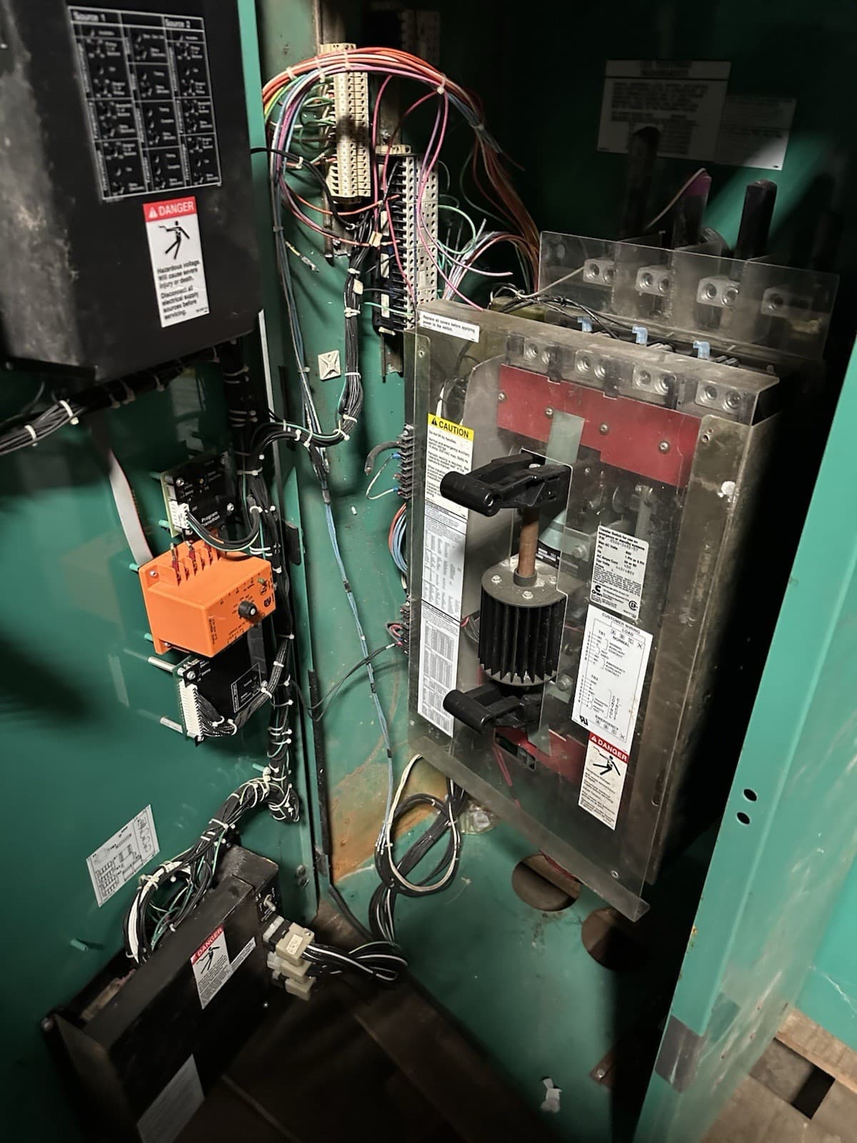 Onan,OT 400,Transfer Switch 480V 400Amp 60Hz 4 Pole 1 or 3 Phase 6